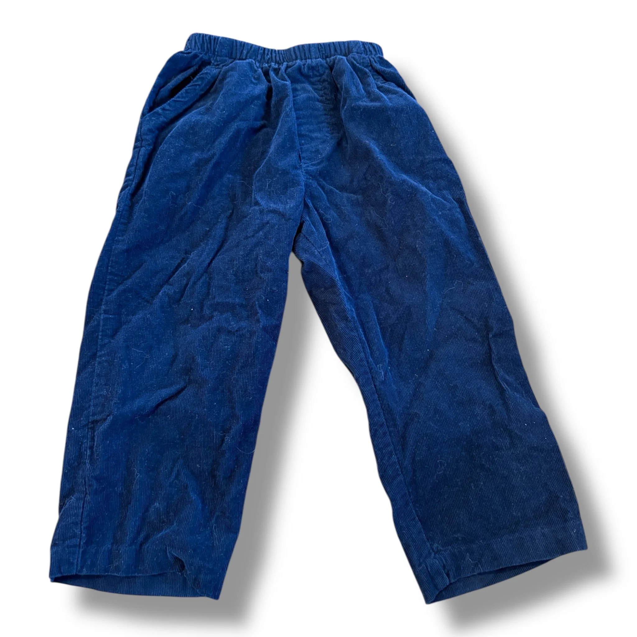Size 18 month Bailey boys navy corduroy pull on pants