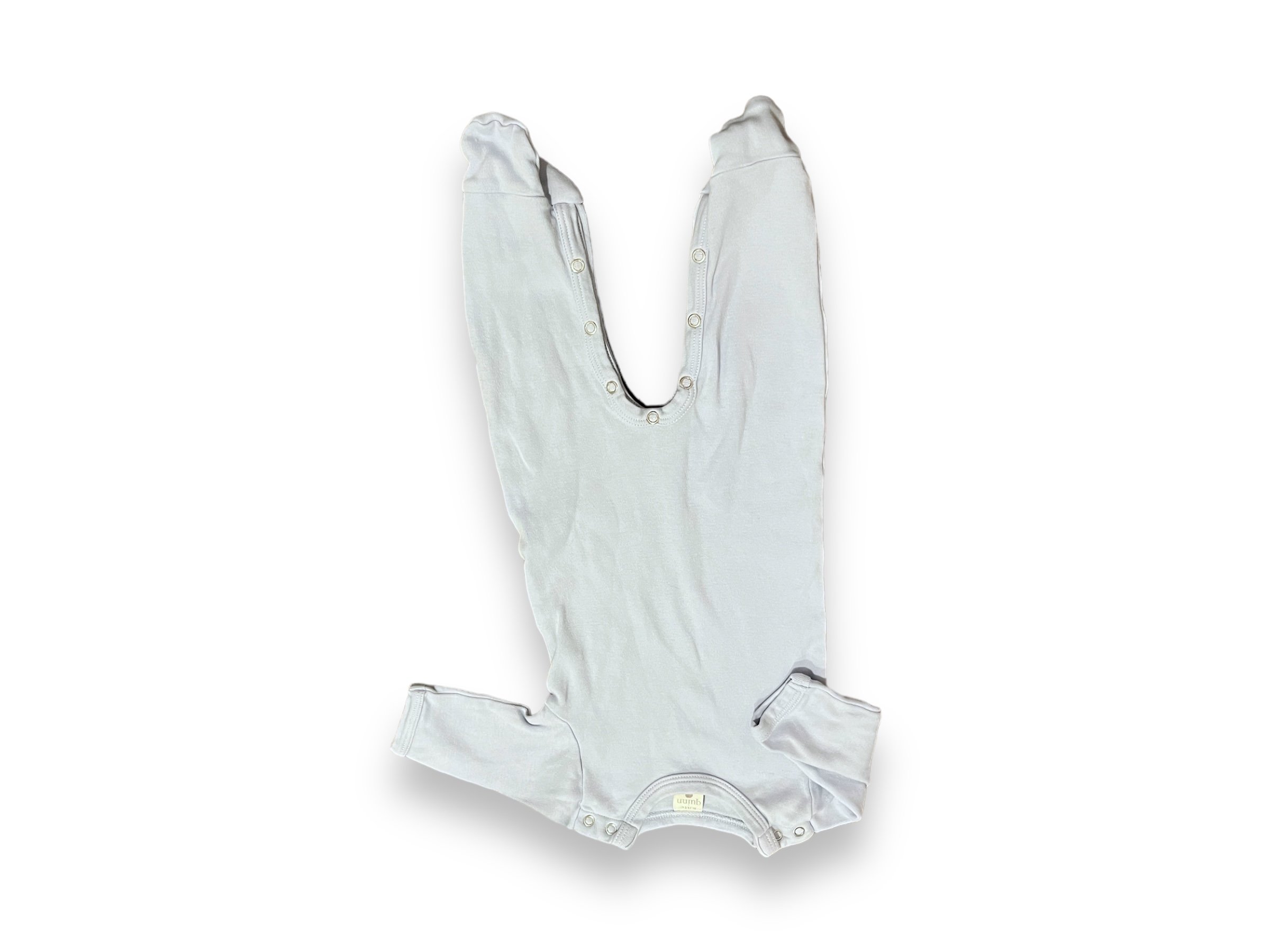 Size 0-3 month kate quinn light blue romper