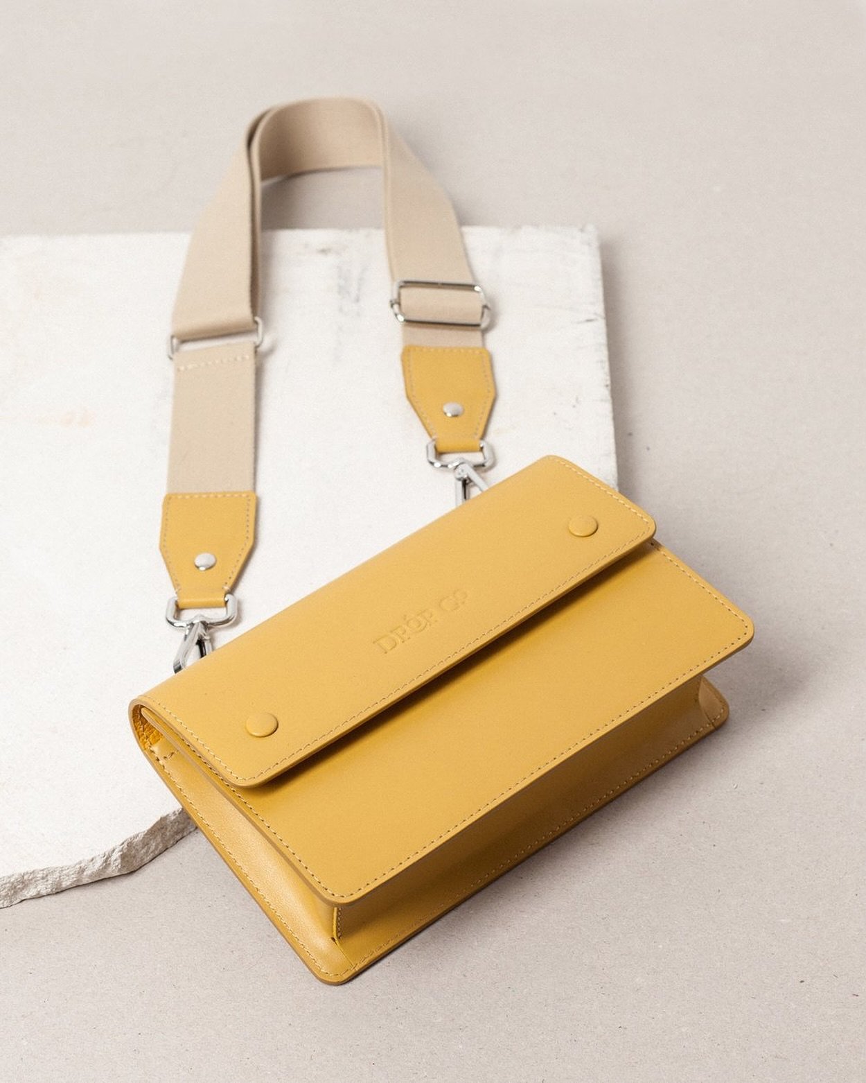 This minimalist small crossbody bag is made from Mustard yellow calf leather with clean, structured and timeless design to carry your phone, keys, small wallet, and your favorite lip product.

#fashion #handcrafted #styleinspiration #design #essentia