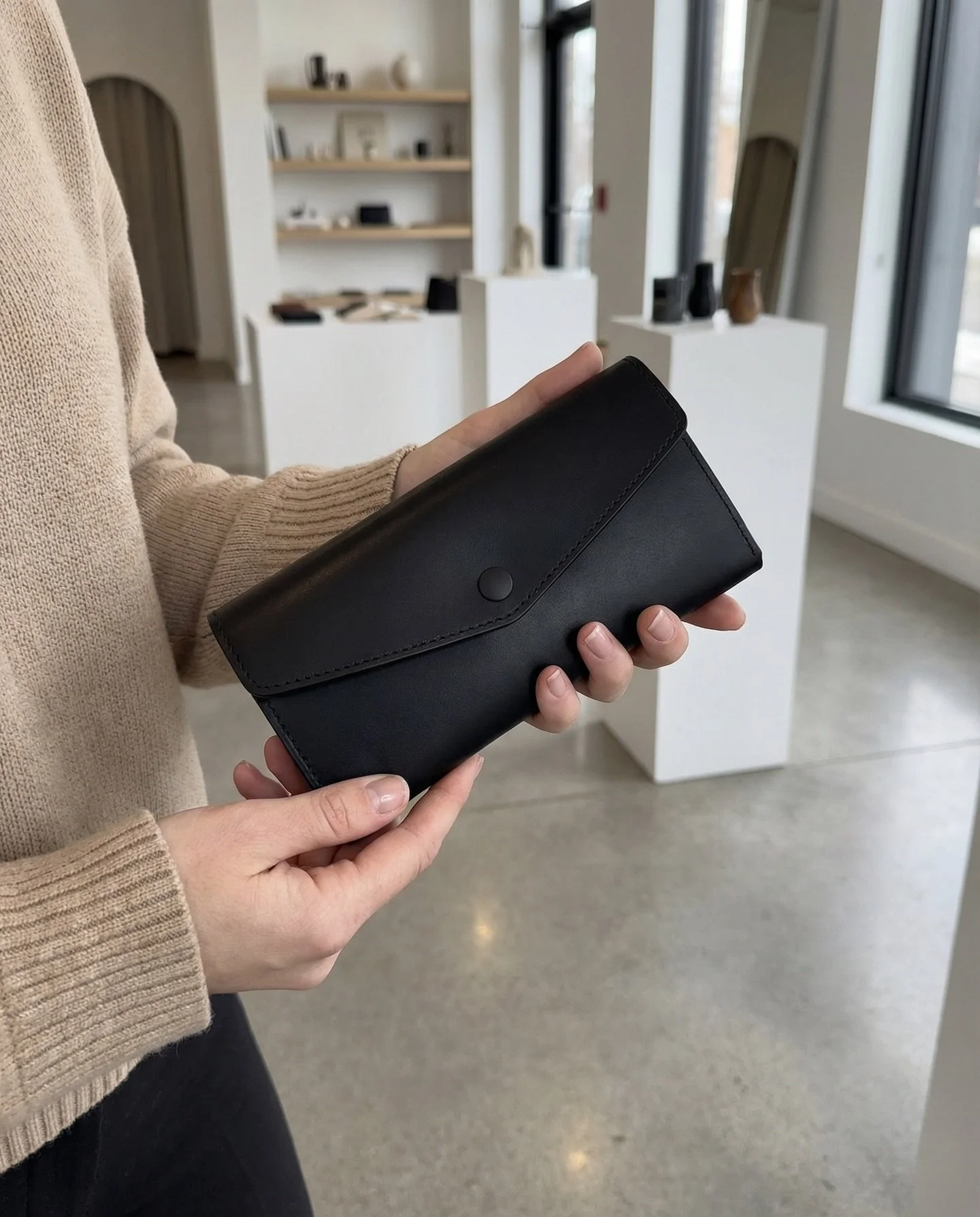 The Classic Long Wallet is a timeless and elegant accessory, designed for everyday practicality and refined style. Carefully handcrafted with attention to detail, this wallet offers ample space while maintaining a slim and comfortable profile.
Dimens