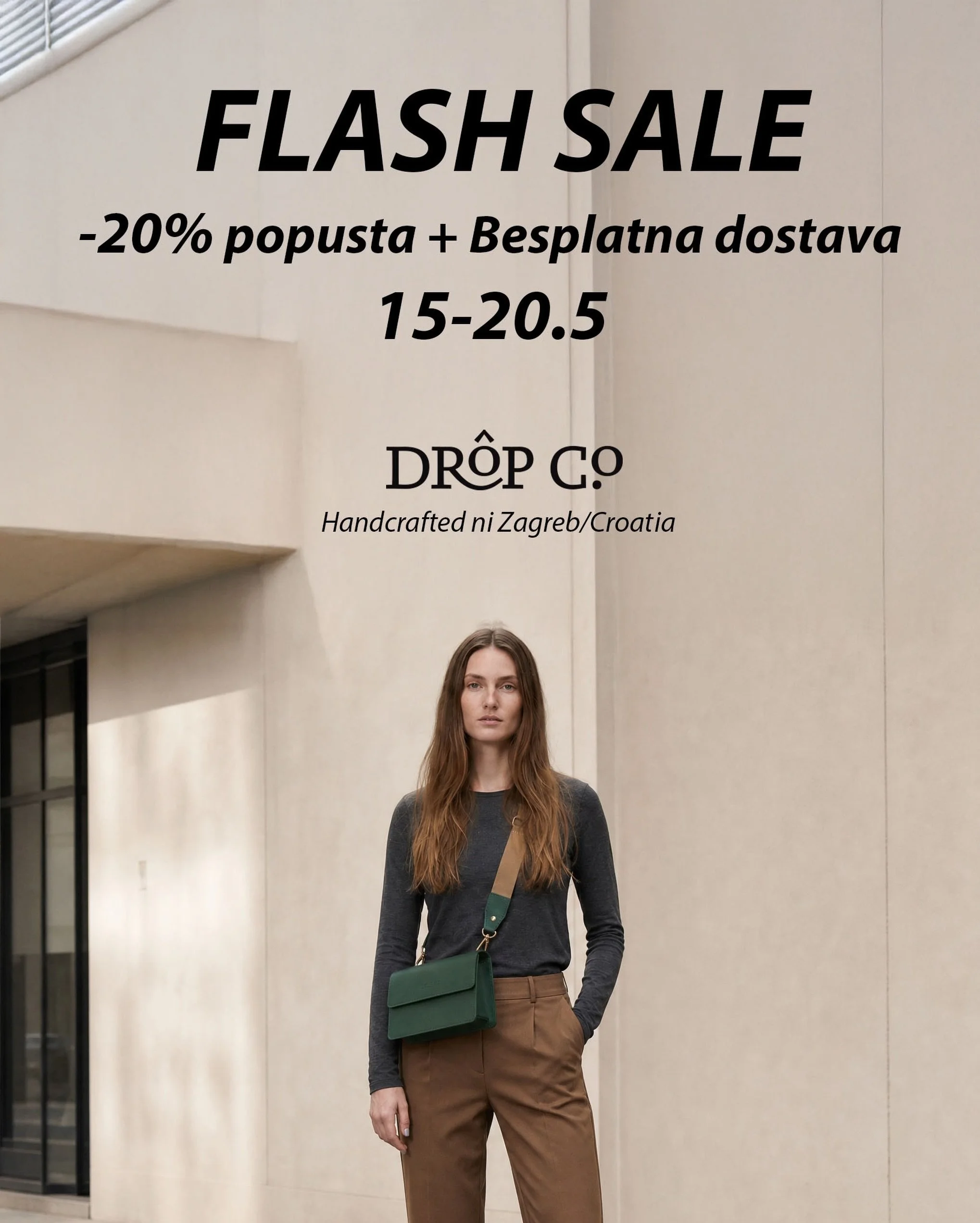 Exclusive offer &bull; 15&ndash;20.05 ✨
Enjoy 20% OFF and complimentary shipping on all orders.
Visit our webshop &mdash; link in bio 🖤
At checkout enter code: DROP20
#handmadeincroatia