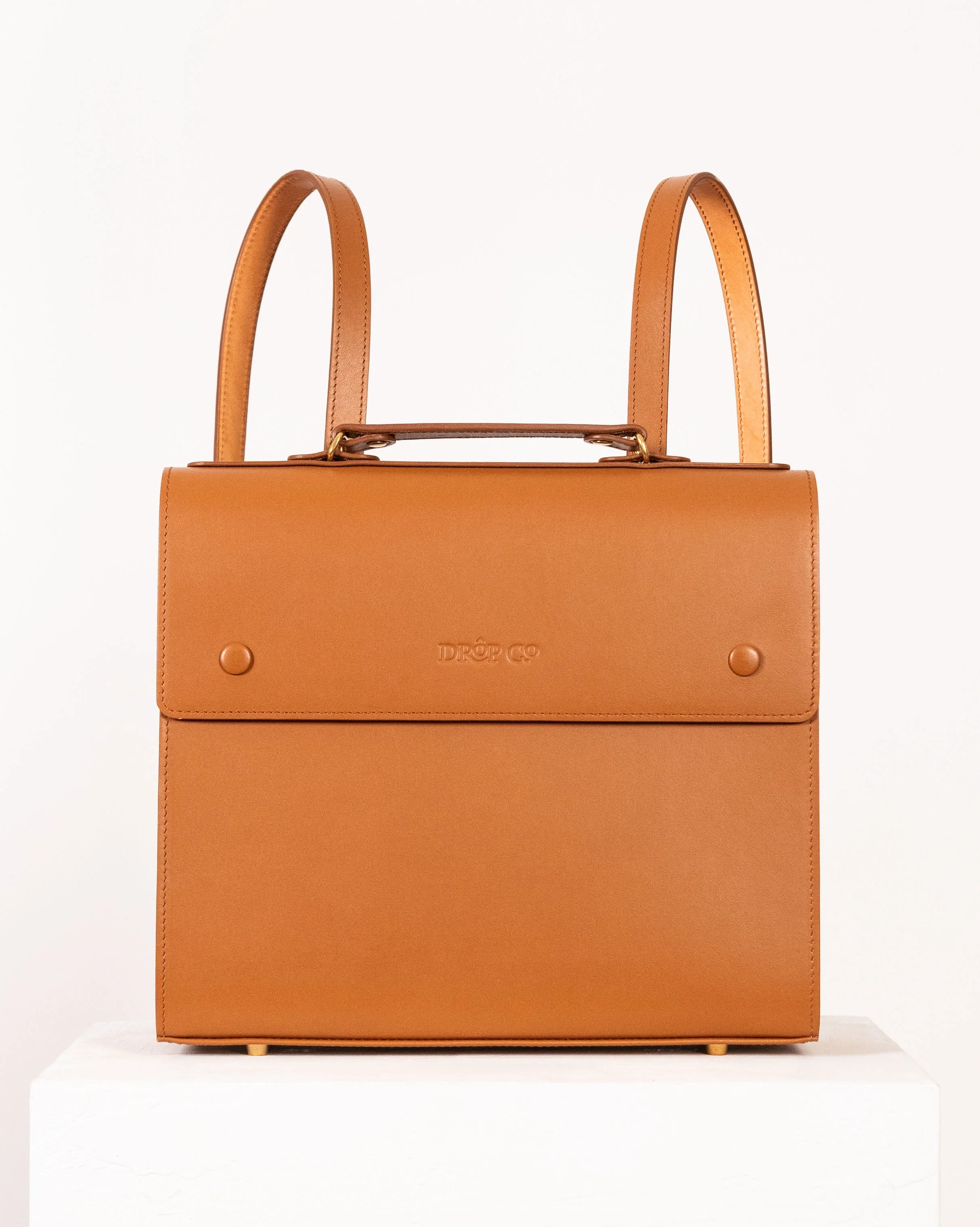 Concierge backpack M - Light brown