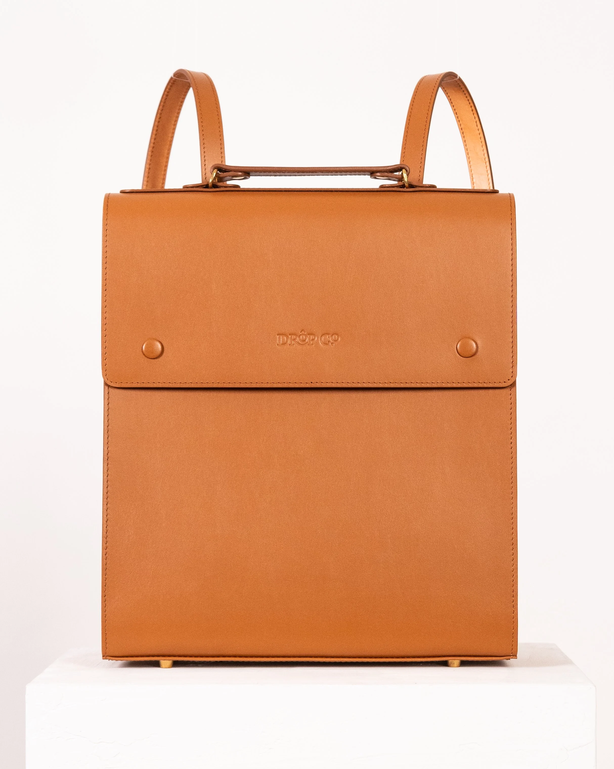 Concierge backpack L - Light brown
