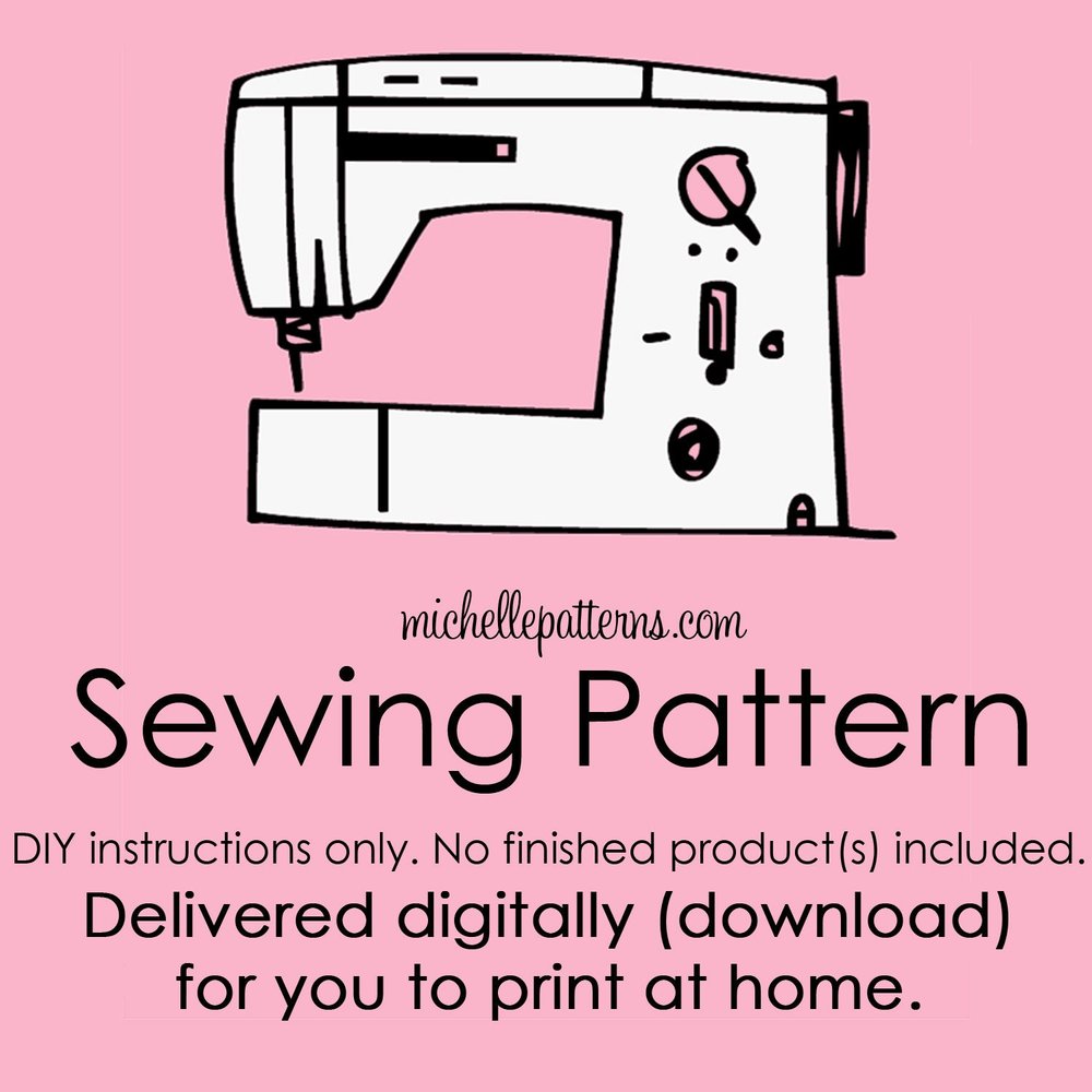 Using a Sewing Gauge to Make Circles - {michellepatterns.com}