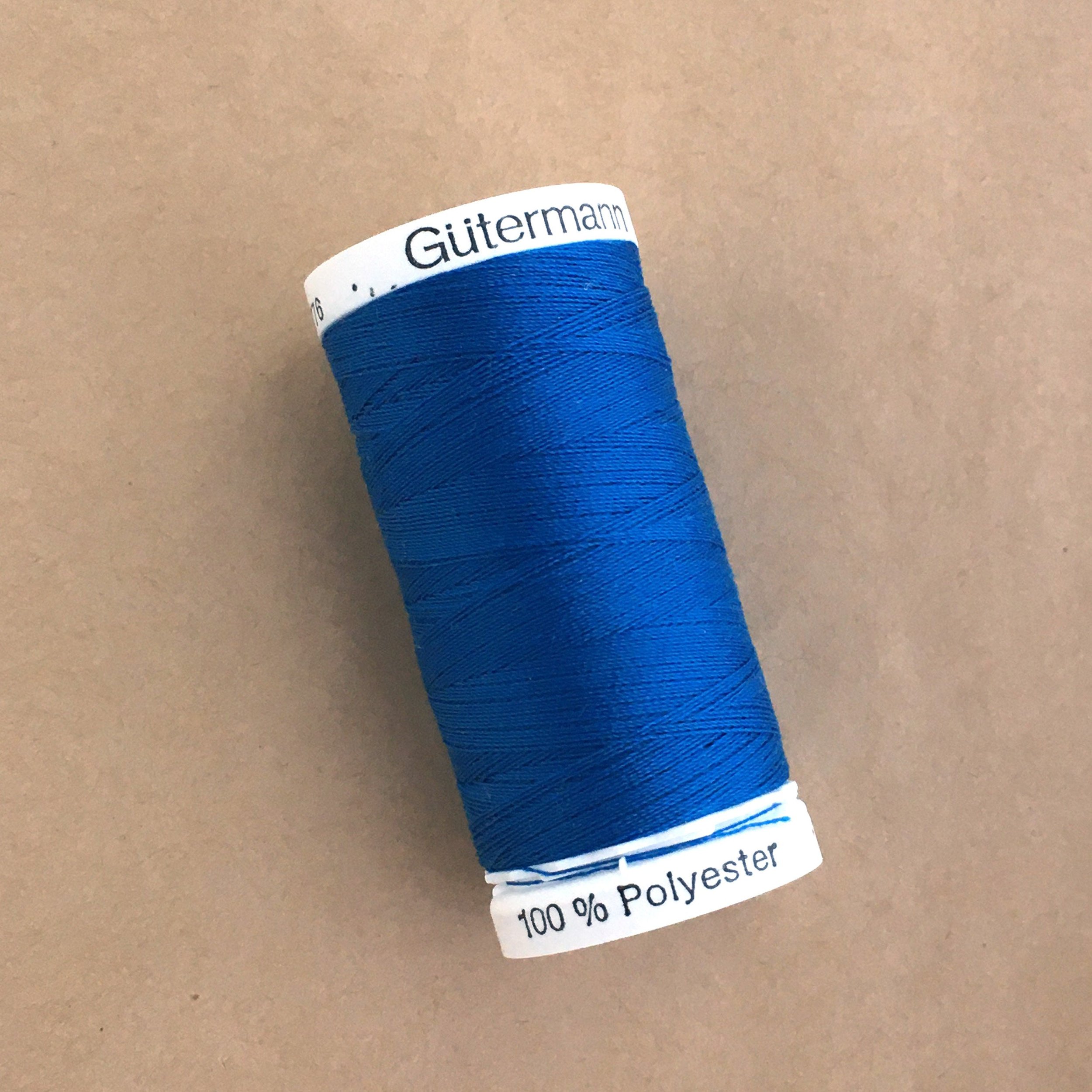1 black 1 white 3 blue GUTERMANN 100% polyester sew-all thread 274 yard spools 