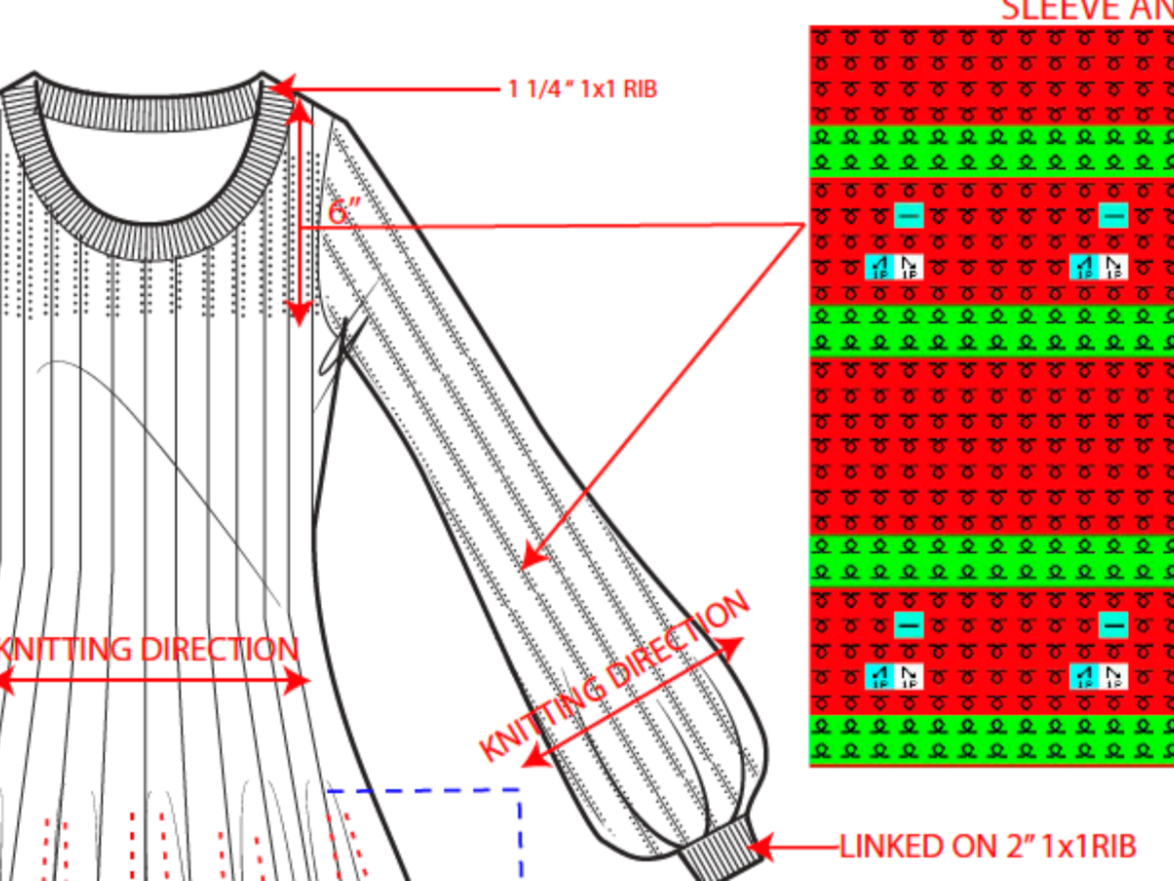 Technical Knit CAD