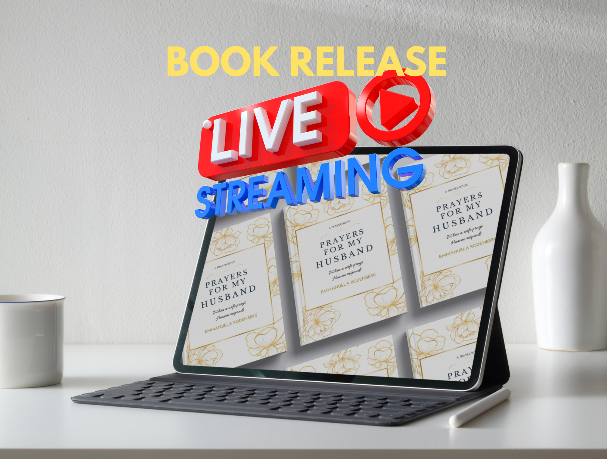 Prayers for My Husband – Virtual Book Launch Gathering (Online Event)