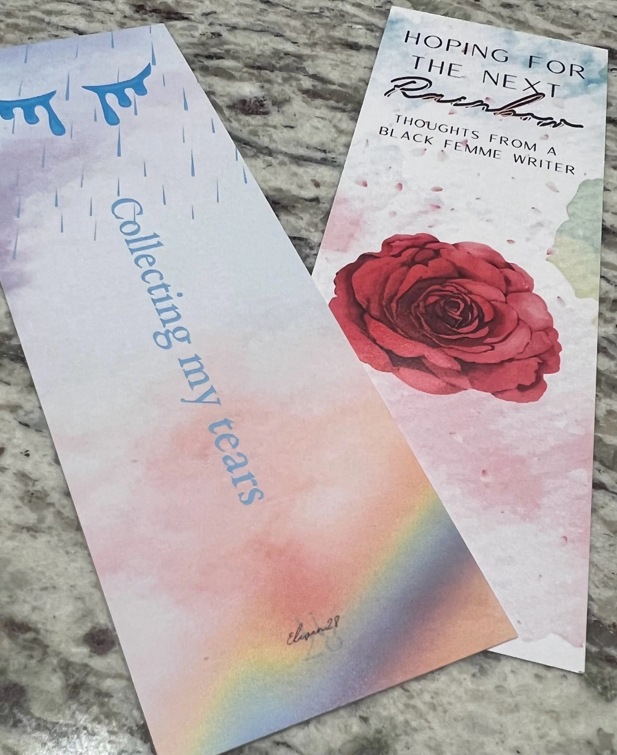 Hoping For The Next Rainbow - Bookmark Duo