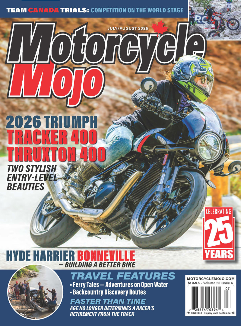 FERRY TALES
-
Motorcycle Mojo - A Canadian motorcycle magazine created by riders for riders - Jul/Aug 2026