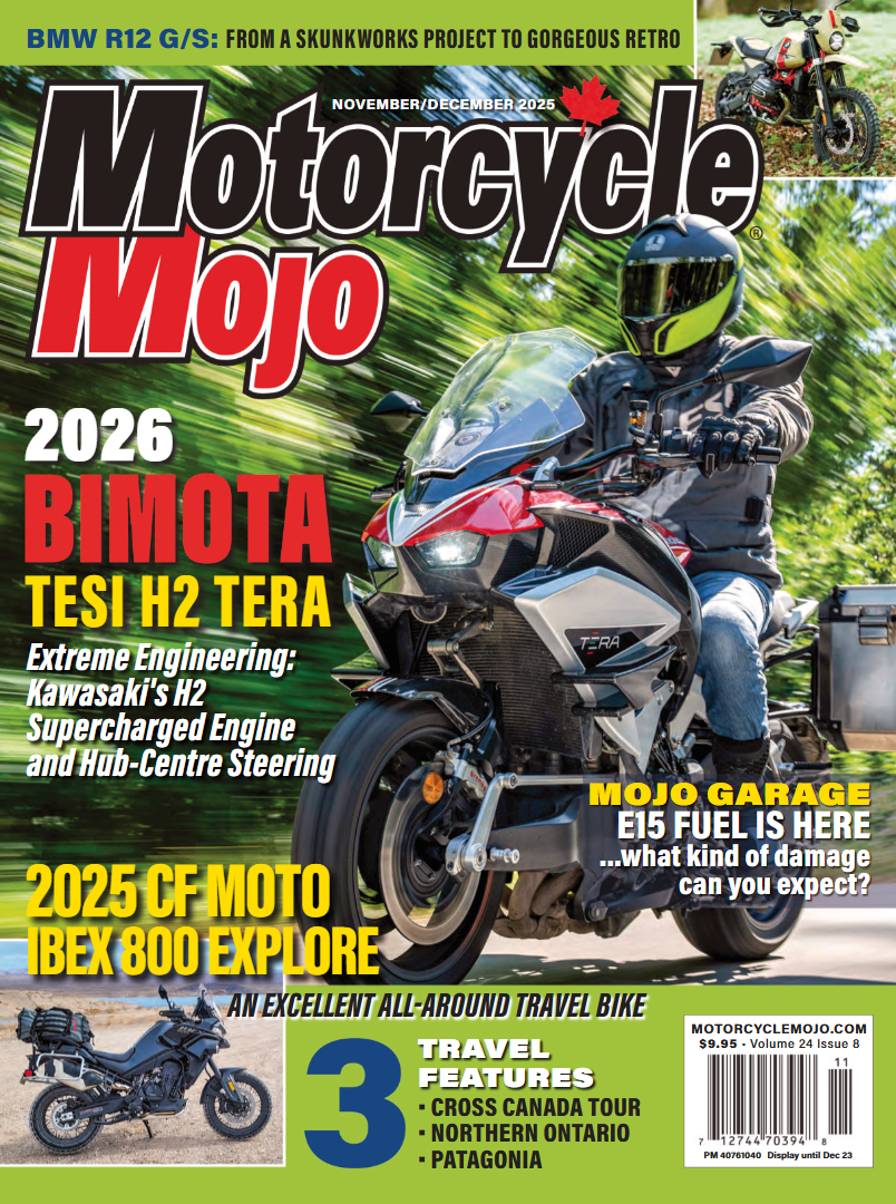 BRAVING PATAGONIA
-
Motorcycle Mojo - A Canadian motorcycle magazine created by riders for riders - Nov/Dec 2025