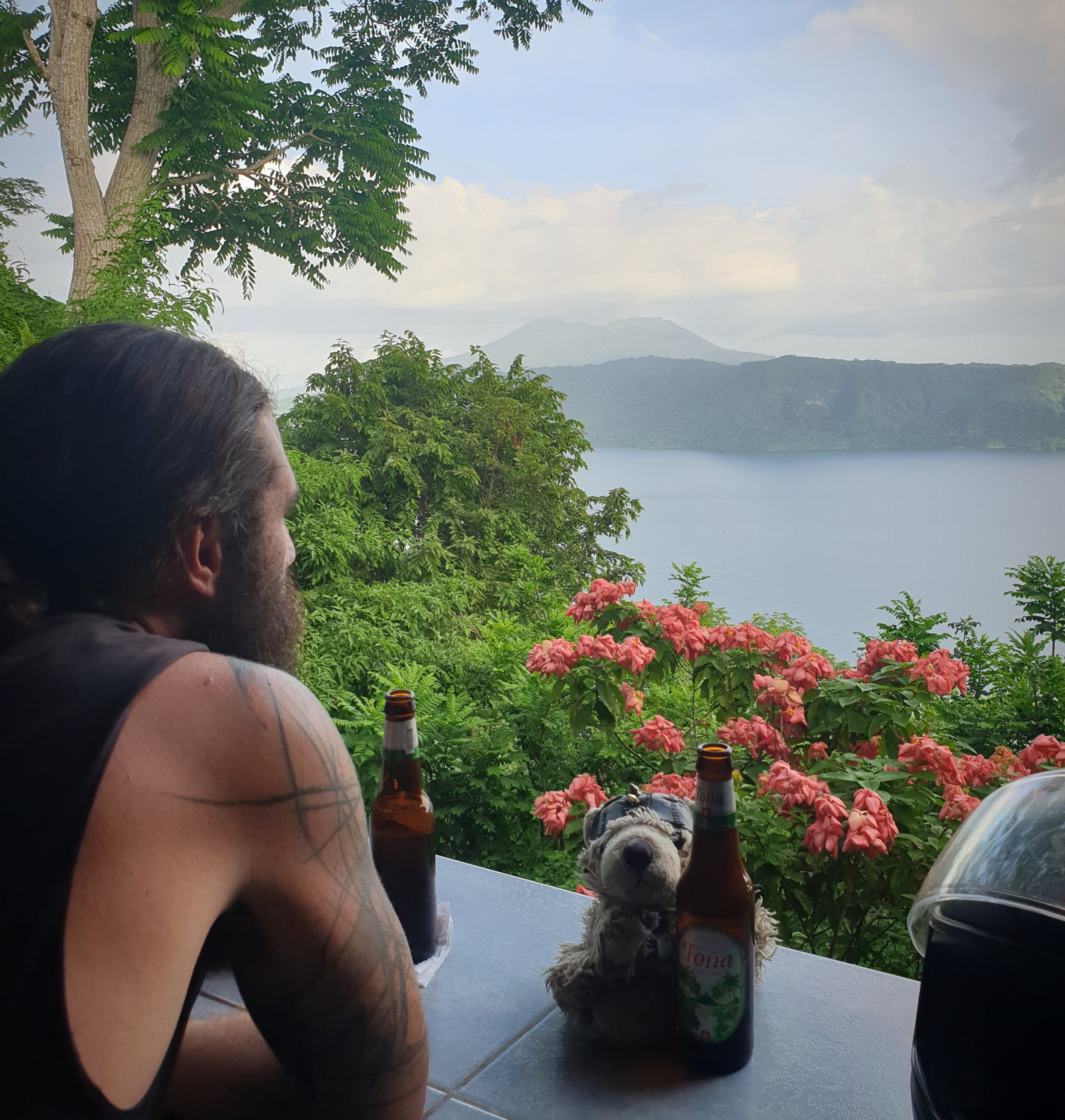 View from Bar El Miradorcito over Laguna deApoyo