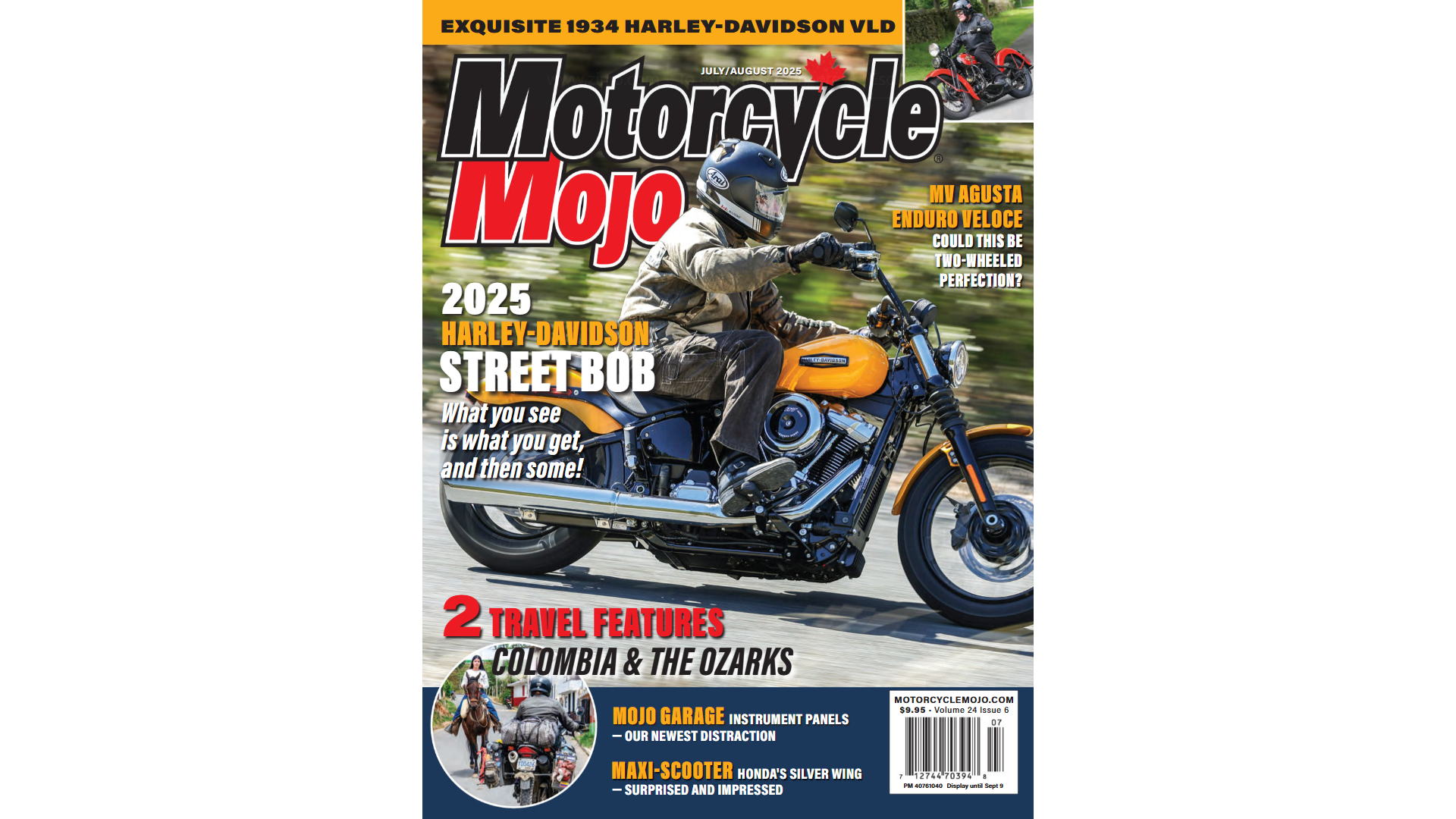 REWRITING PRECONCEPTIONS
-
Motorcycle Mojo - A Canadian motorcycle magazine created by riders for riders - July/August 2025