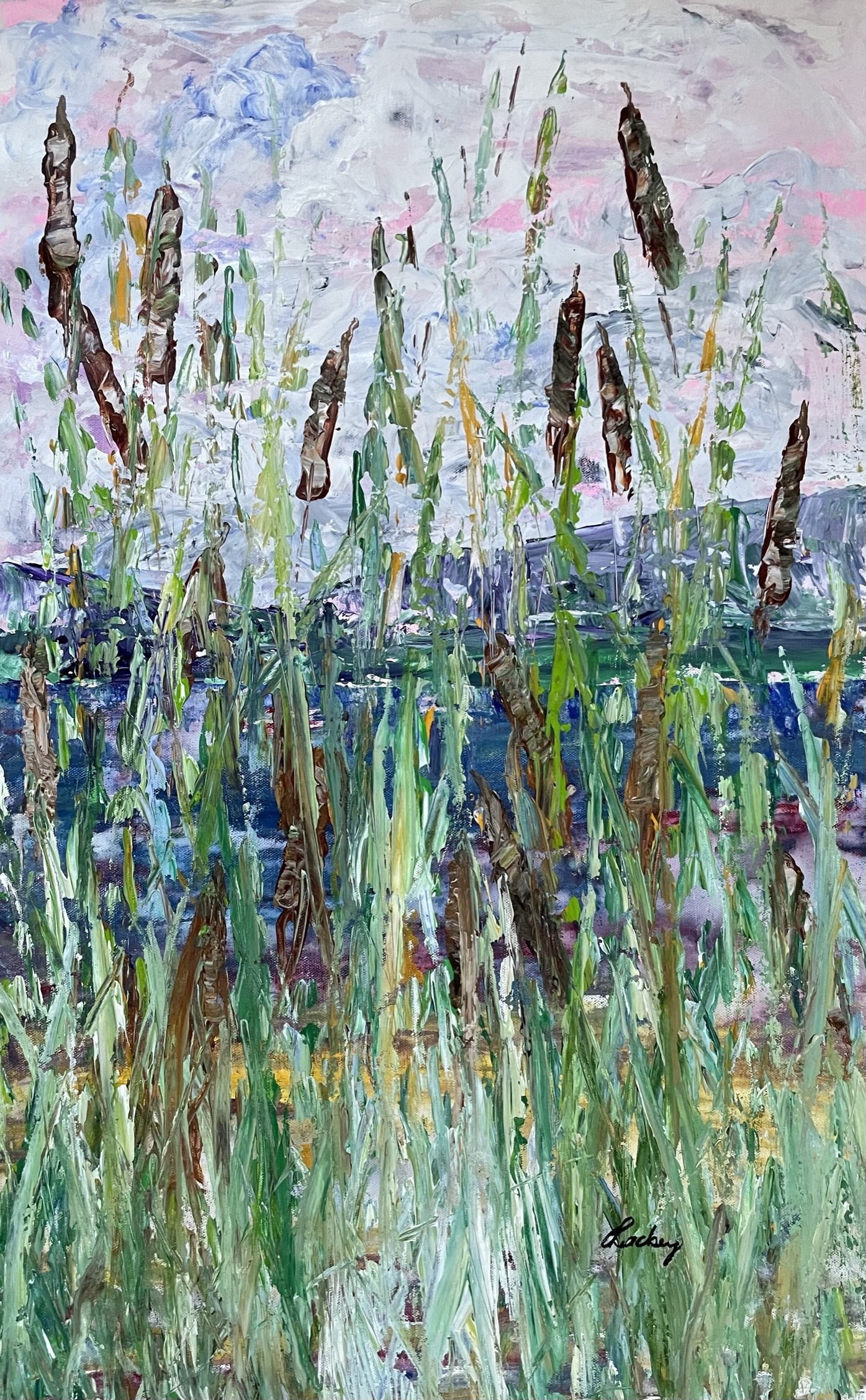 Morning Bullrushes