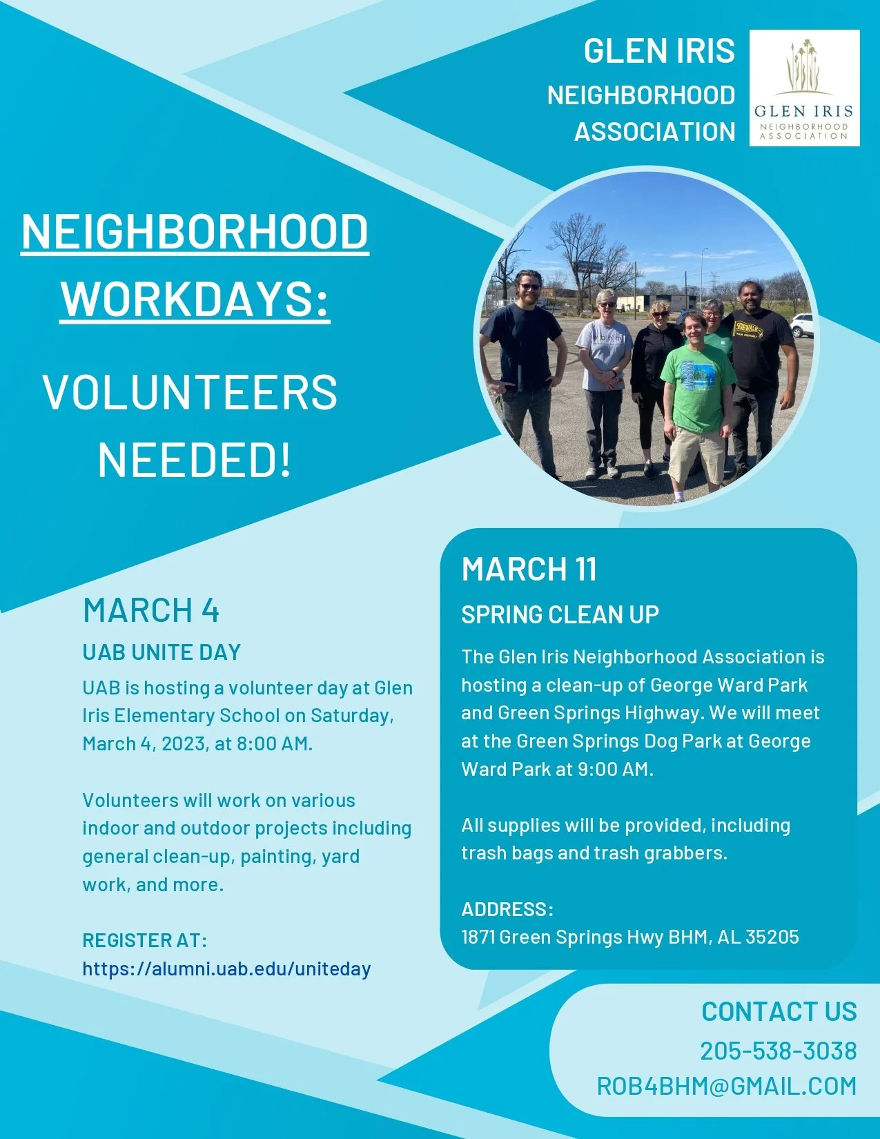 Check Out These Glen Iris Neighborhood Events! Birmingham