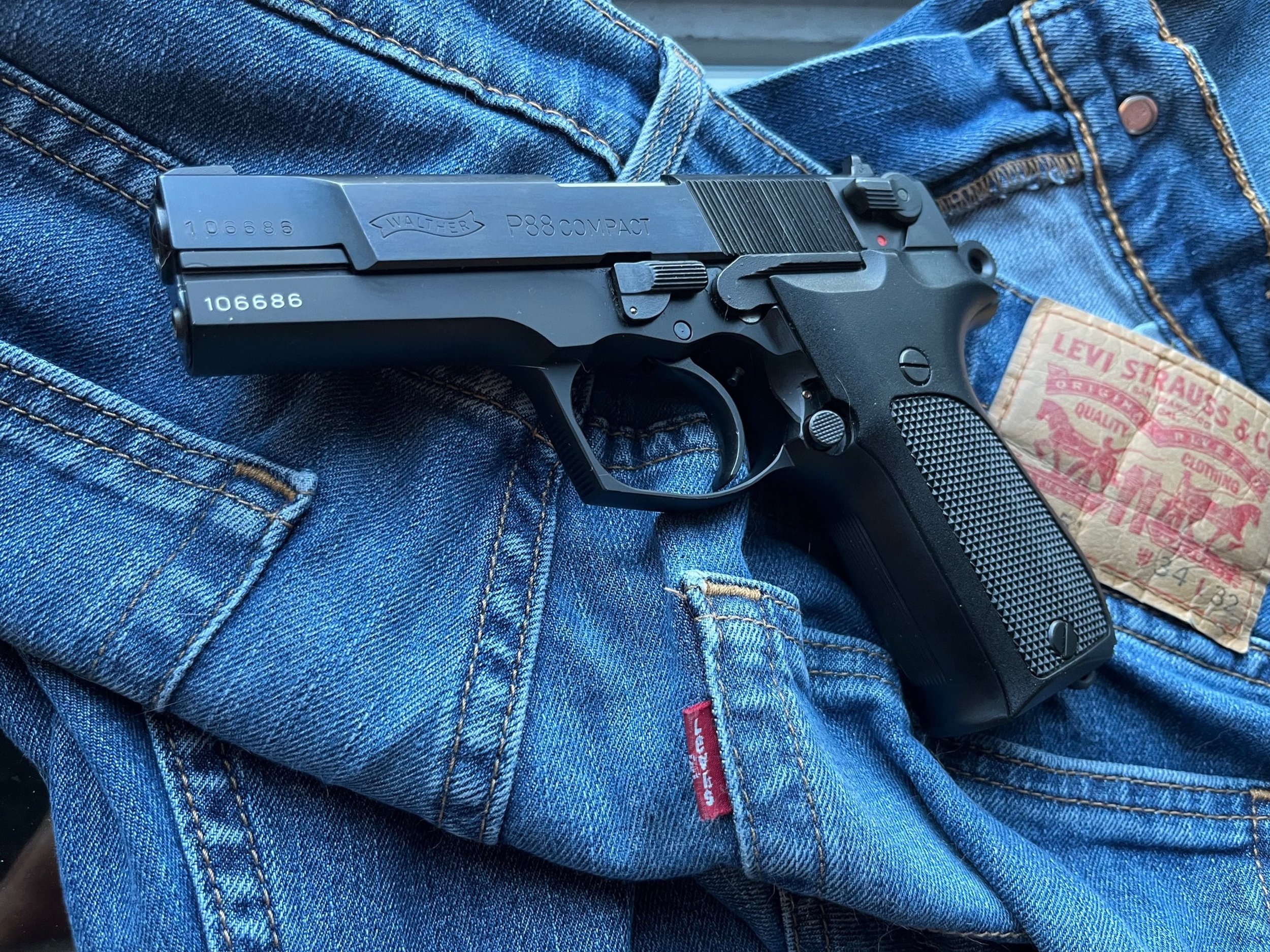 Pistola de Fogueo Walther P88 Niquel 9mm P.A.K.