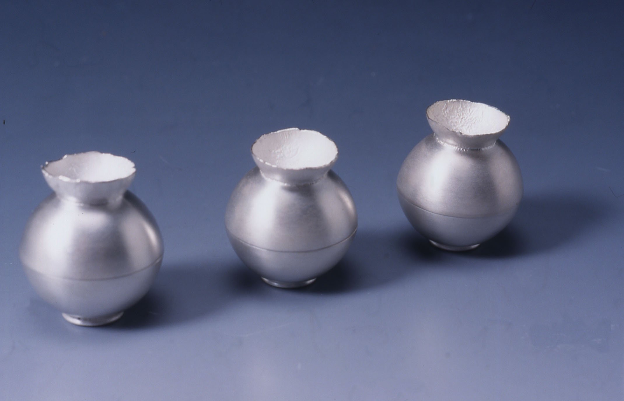 Poppy Pots, Silver