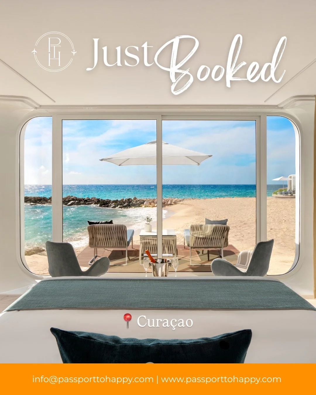 Just booked &amp; already obsessed with this one ✨

My clients are headed to Il Mare at Dreams Cura&ccedil;ao for a very special celebration 🎉 

We&rsquo;re talking adults-only, all-inclusive, private bungalows steps from the sea, a sparkling infini