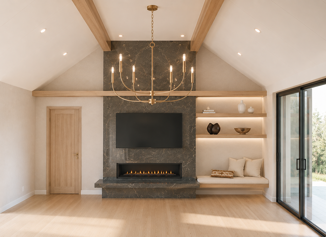 Modern Farmhouse Feature Wall