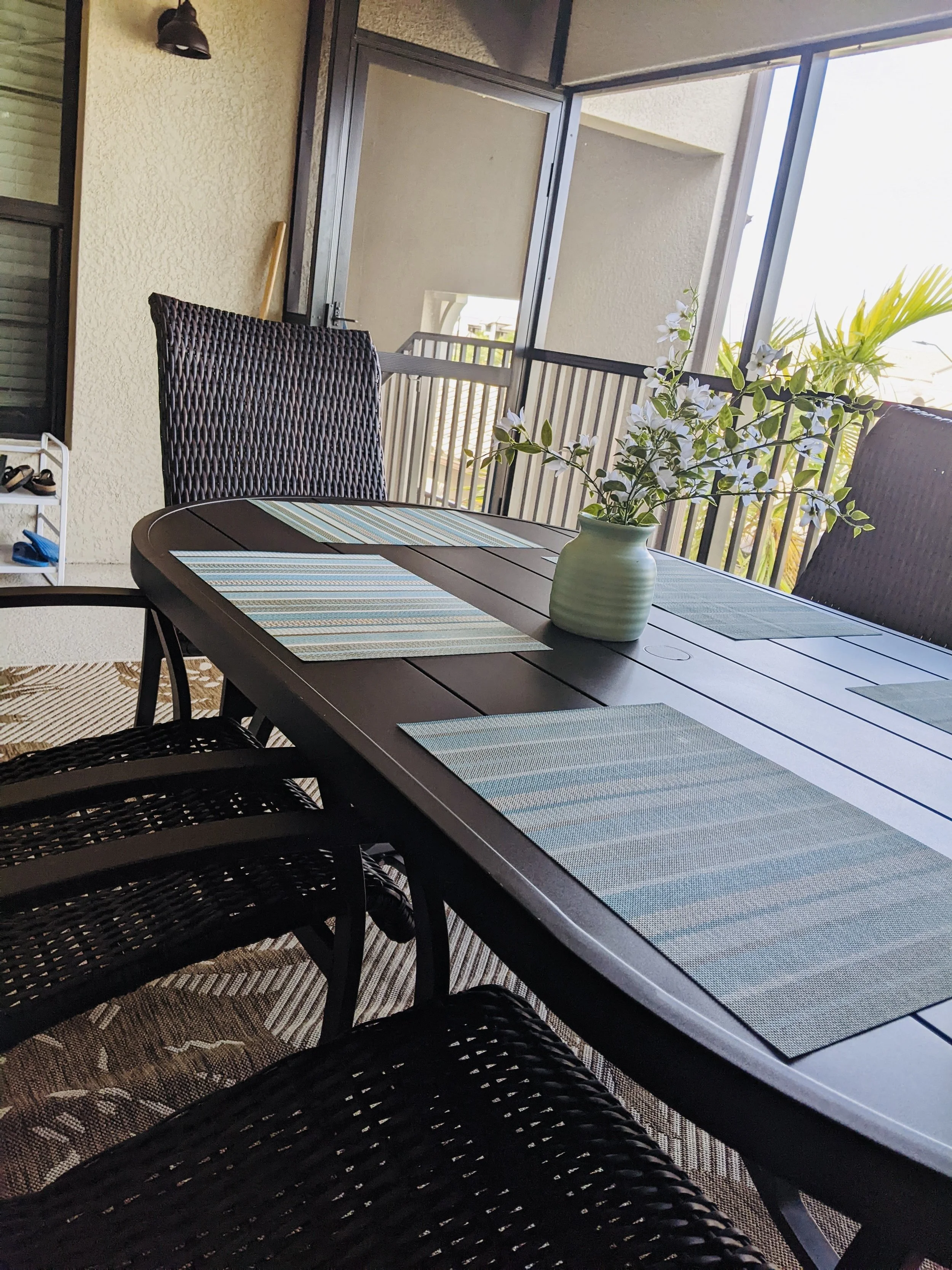 Staircase Up To Front Lanai