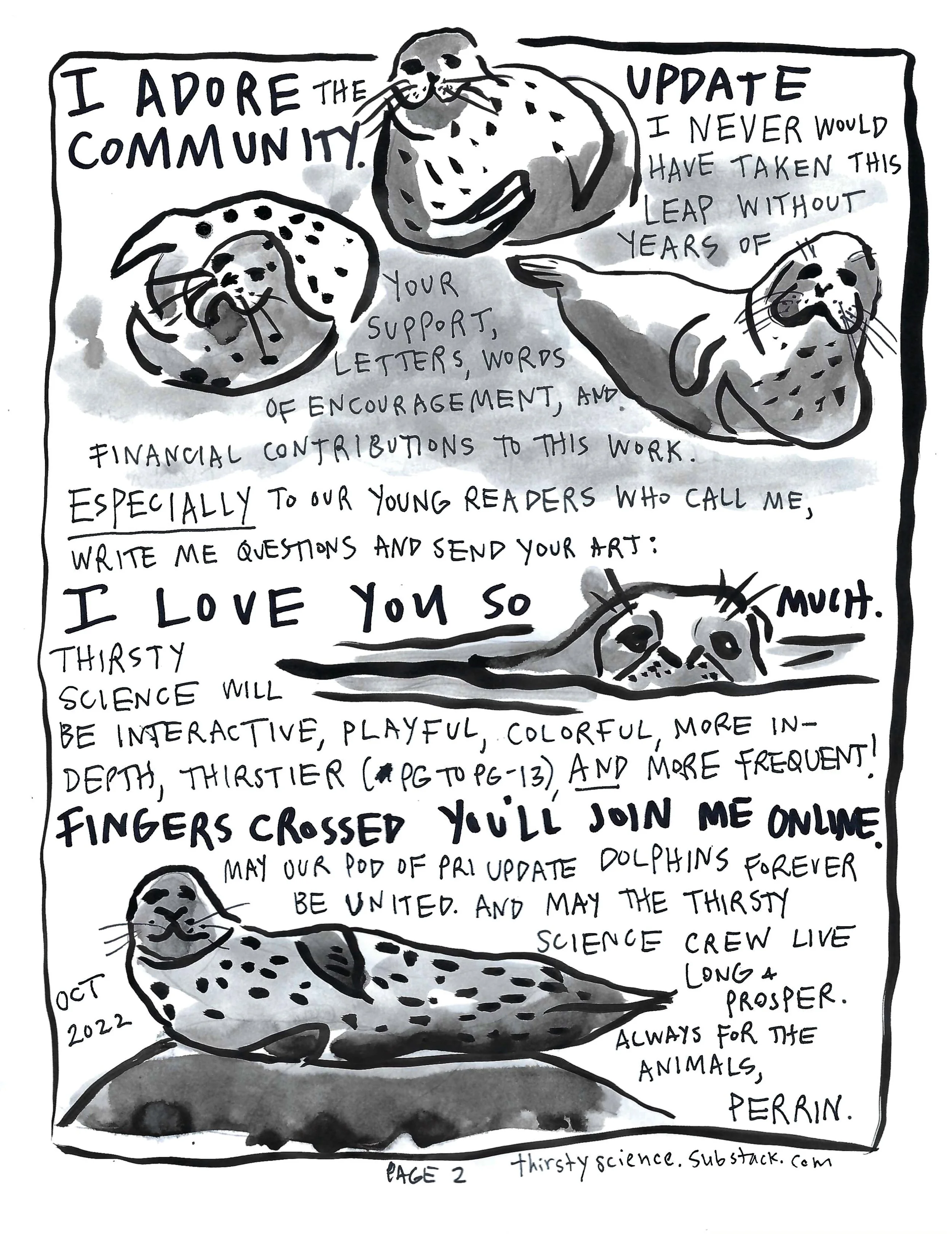 The Perrin R. Ireland Update - October 2022 (Back)