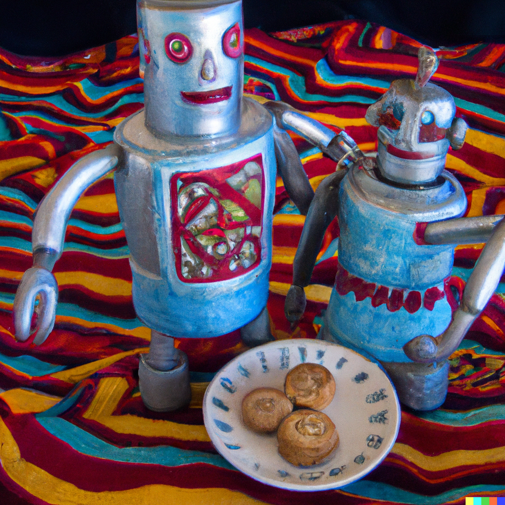 DALL·E 2022-08-14 07.47.37 - Mimbres pottery illustrating two robots enjoying a tea party .png