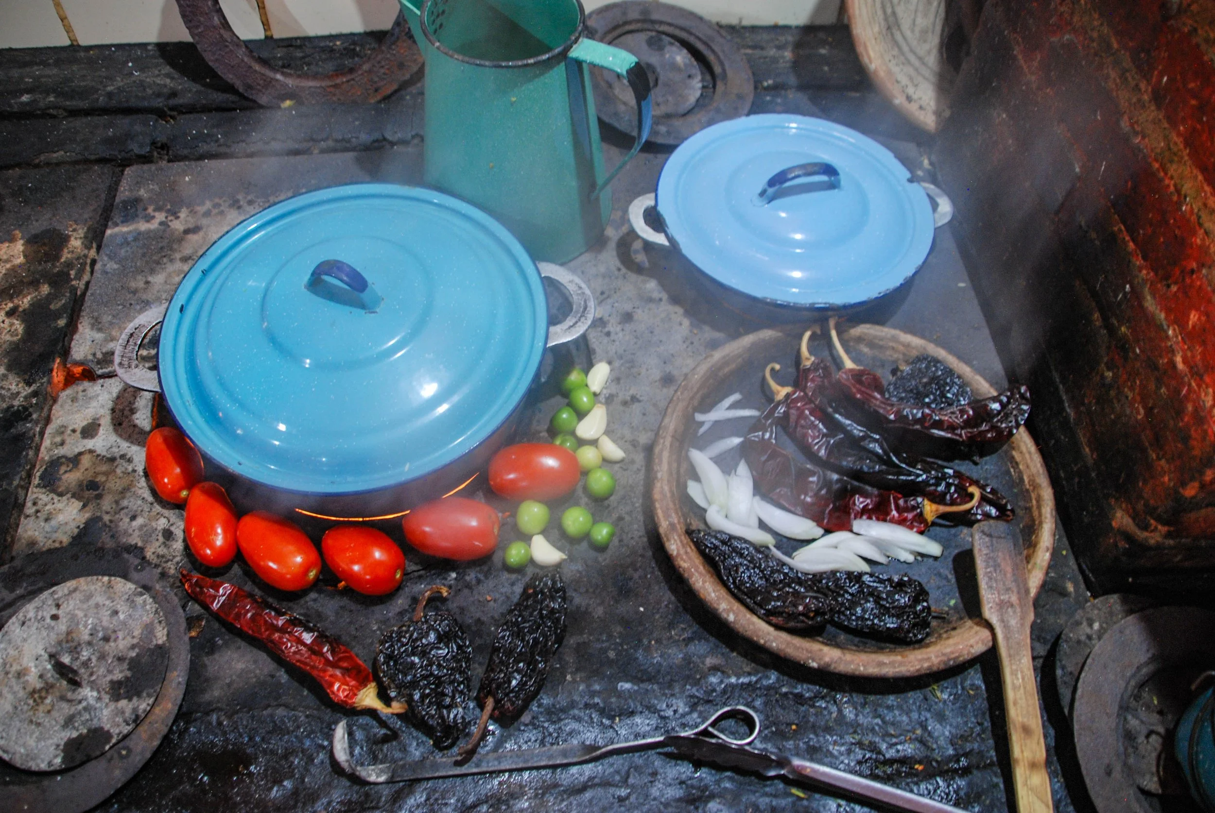 Traditional Guatemalan cooking on wood stove | Guatemalan cuisine