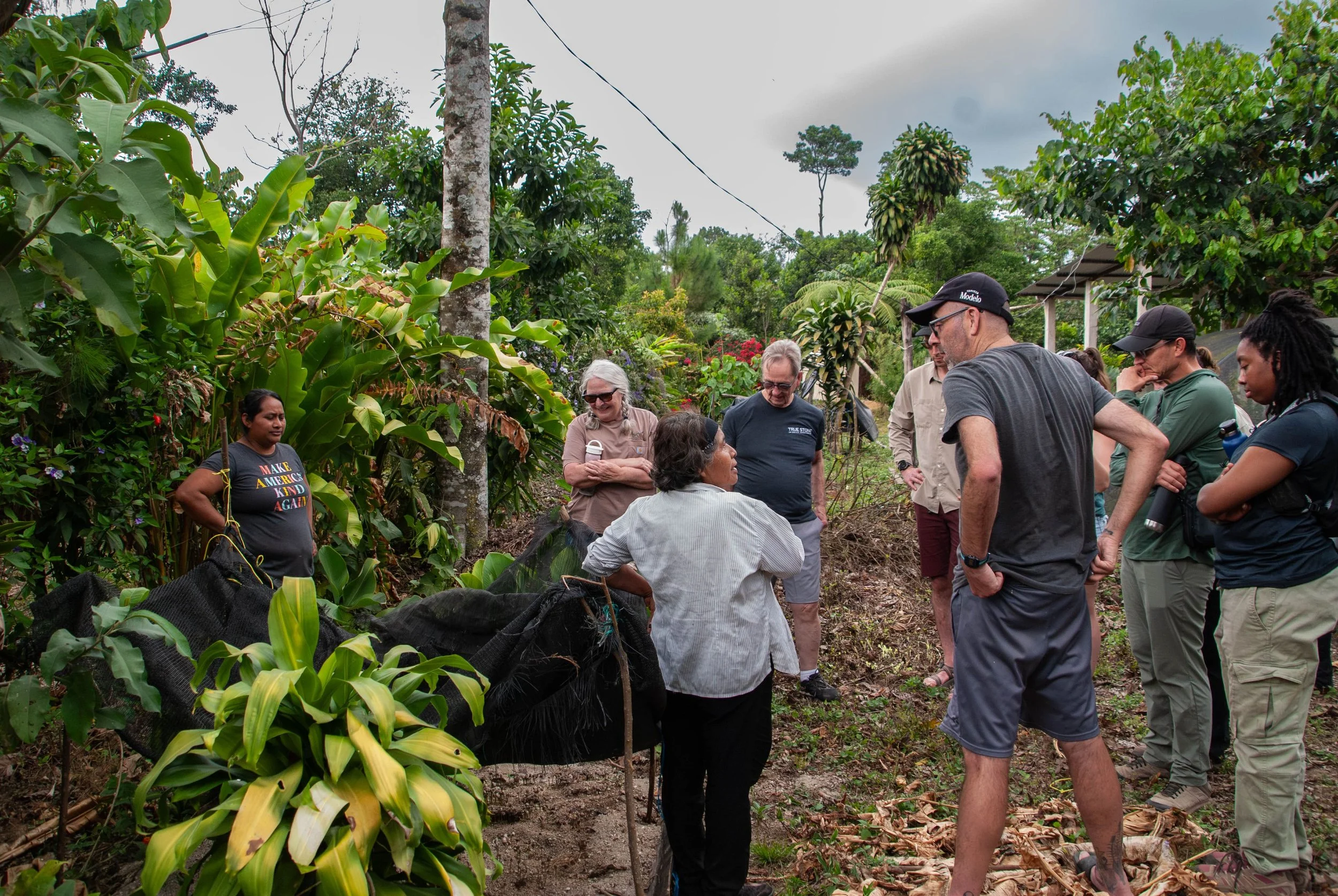 Group of coffee professionals exploring Guatemala's coffee growing regions with De La Gente during a coffee origin trip