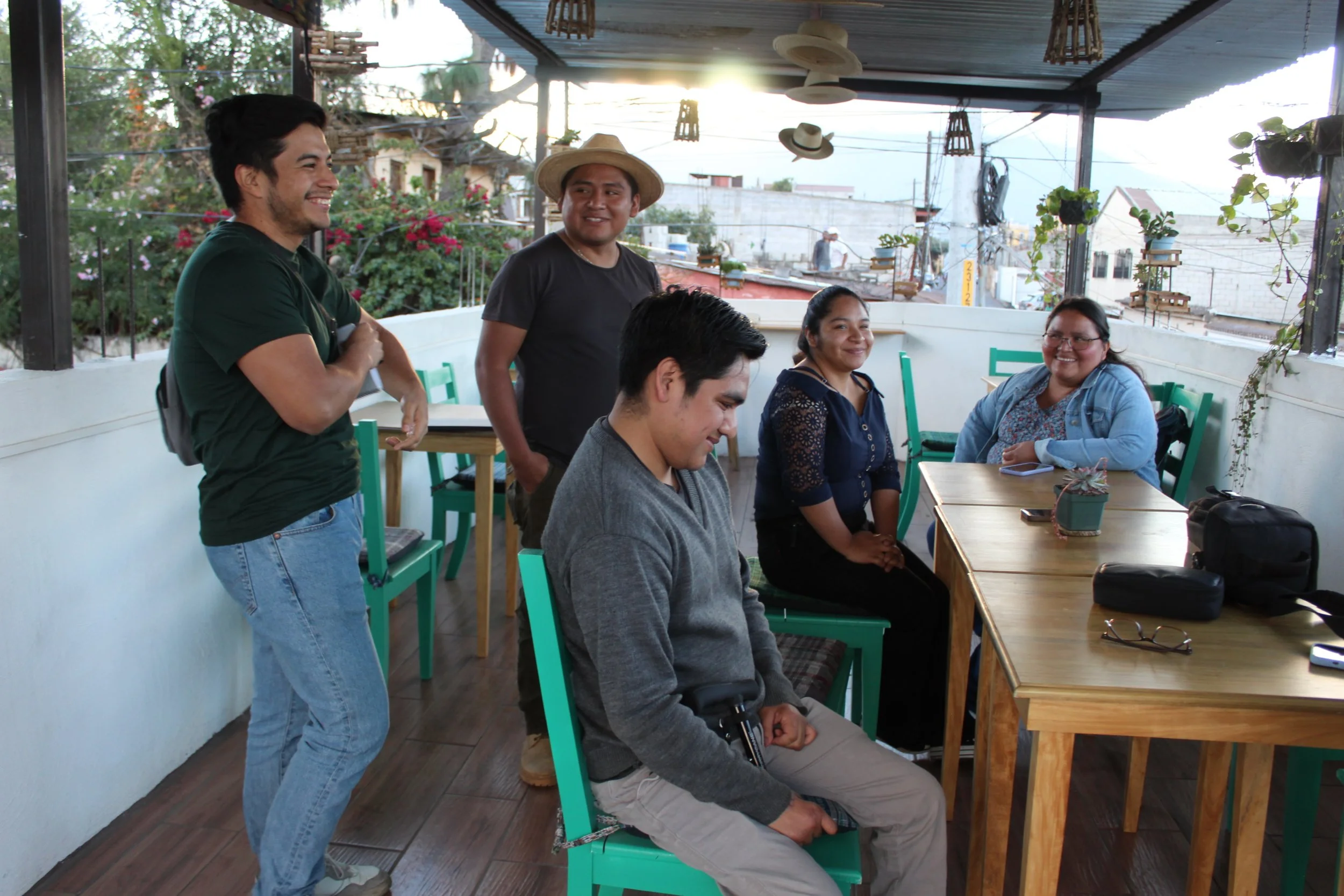 Cooperative meeting - discussing what's next in coffee in Guatemala - the future of agriculture