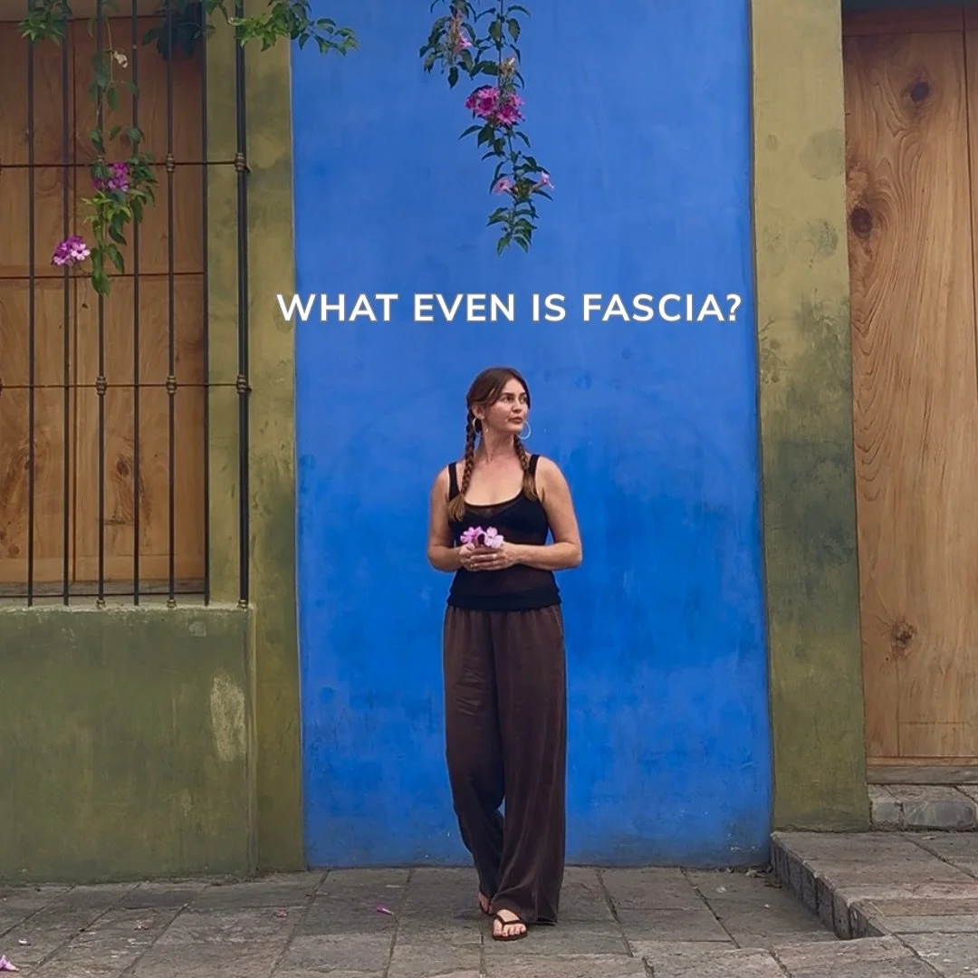 I wrote a little article addressing what fascia is, why it&rsquo;s important to look after it and how to do that. The link to the full article is in my bio 🌹