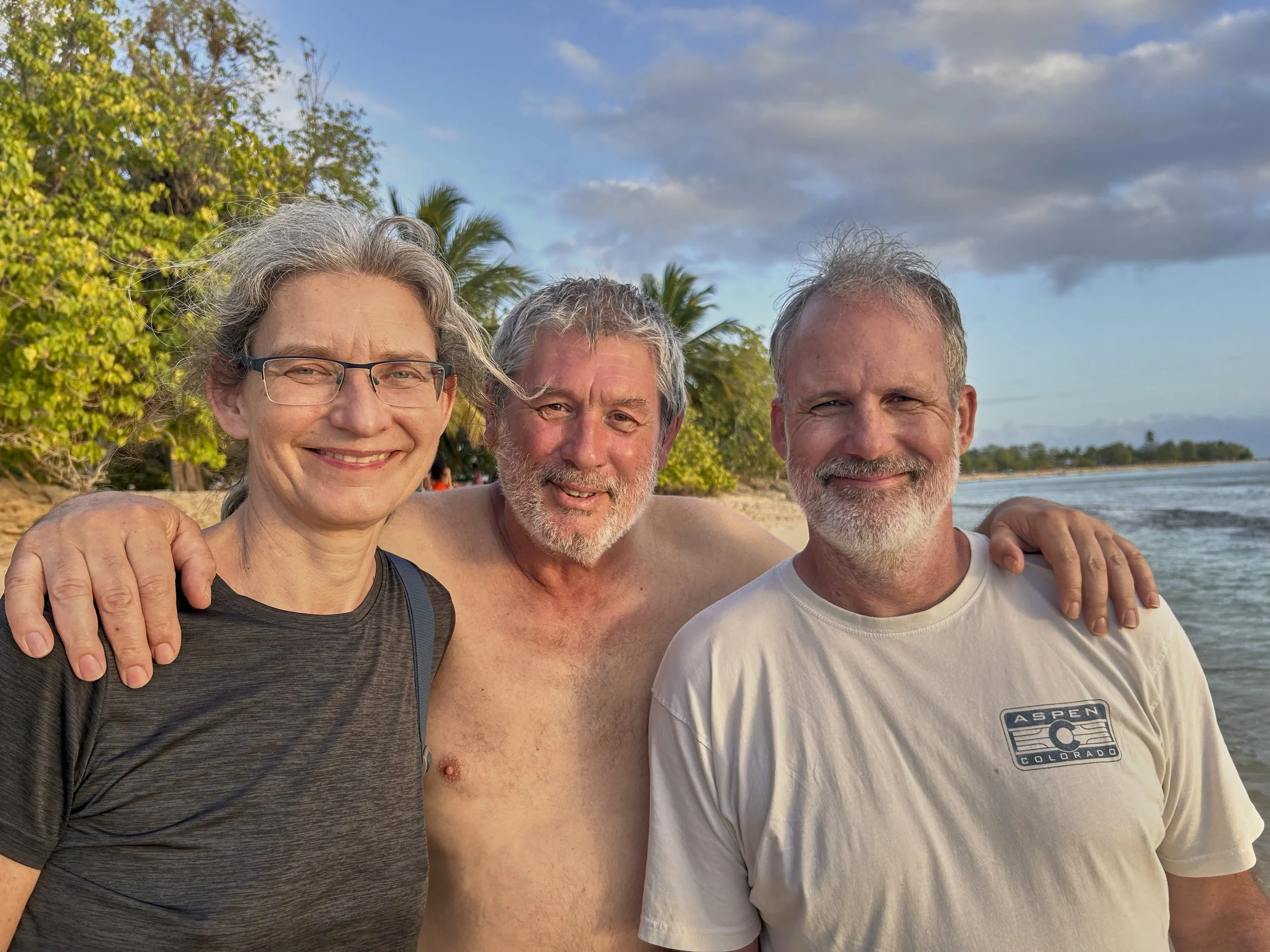 Claudia, Wolfgang and Bret