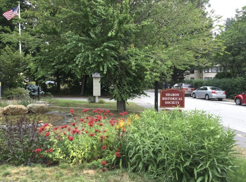 Walk and Talk at the Sharon Historical Society Rain Garden