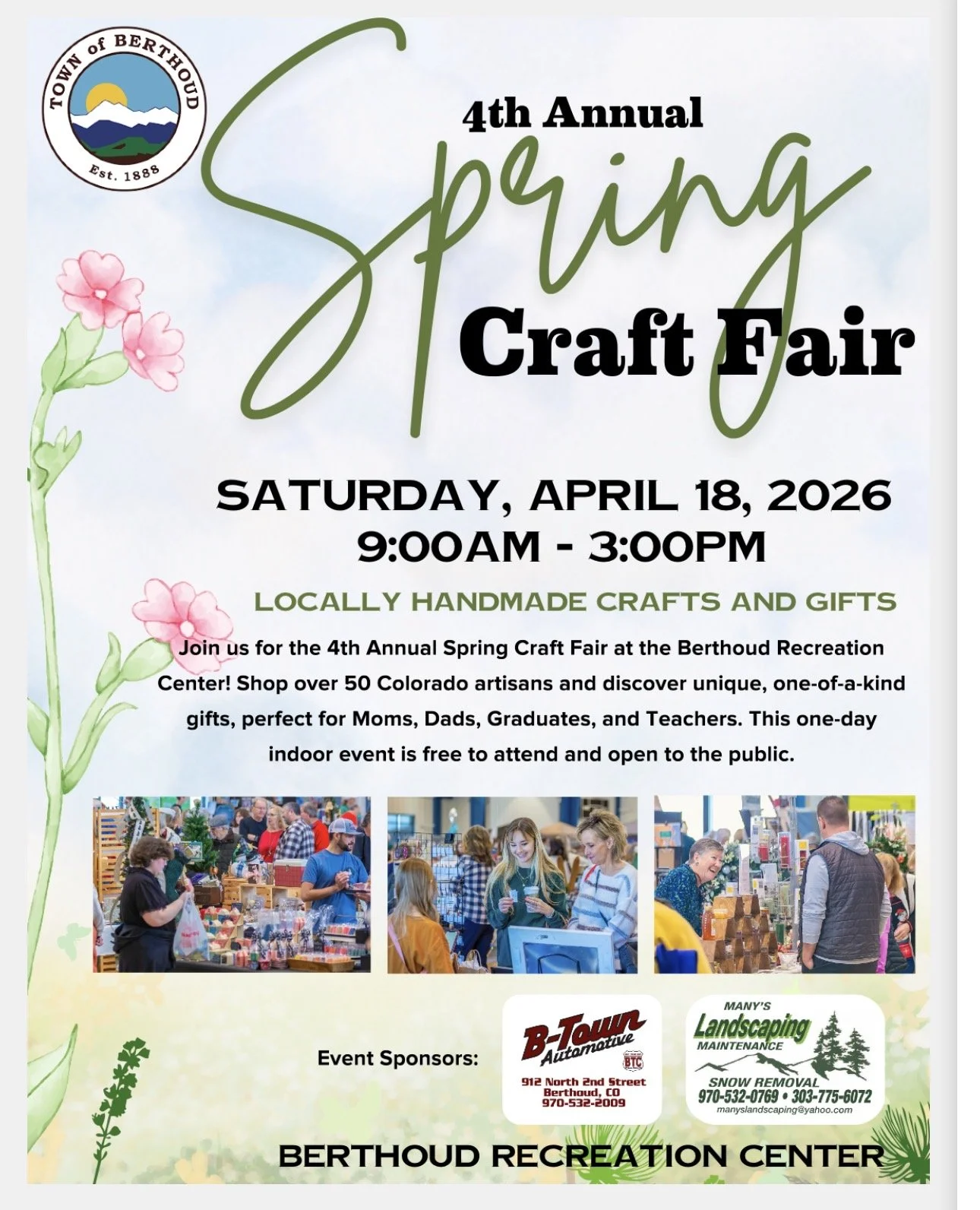 Berthoud Spring Craft Fair