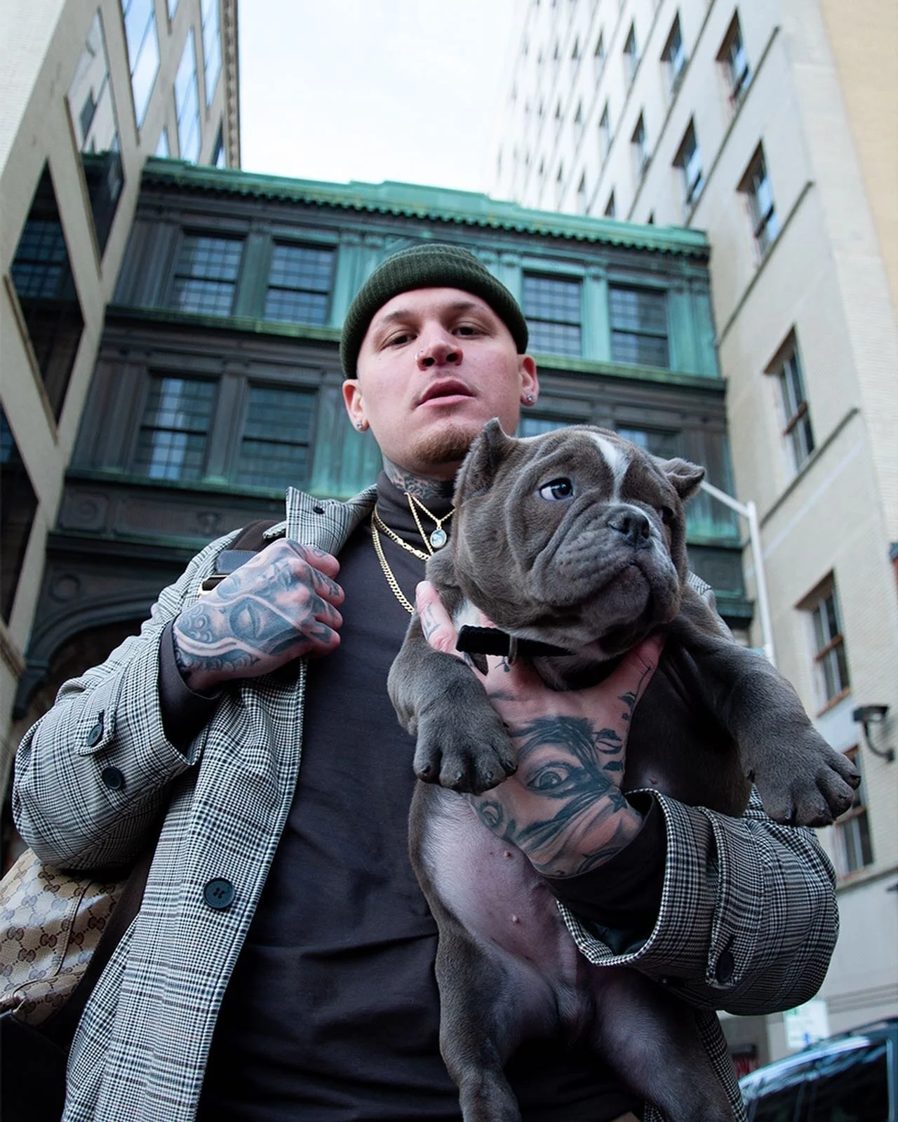 Puppy love 

@tatted_mvp and and this bully were made for each other! This shoot incredible loved this location! 

🐶: Macintosh ( @agb_leo )

#Photography #photographer #photooftheday #photos #ctphotographer #connecticutphotographer #photoftheday #p