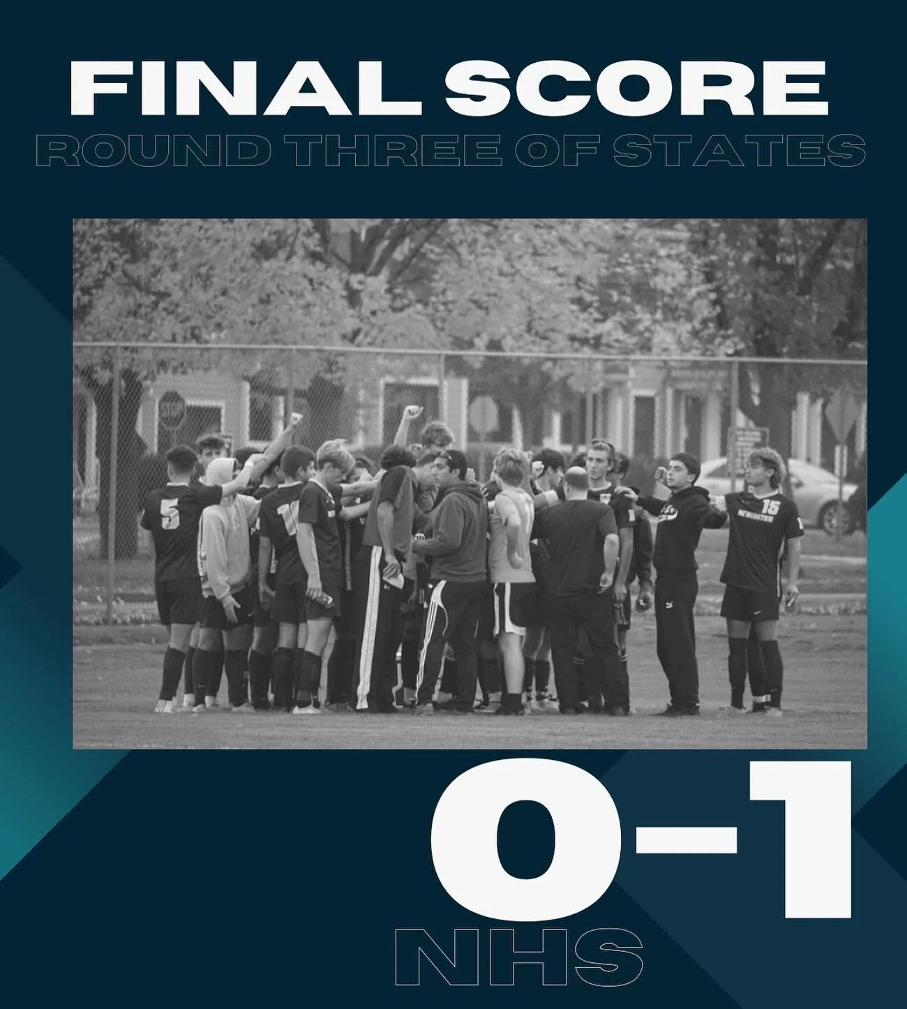 We gave it our all. 

The season was incredible and the boys put in so much effort to make it that way. Thank you to everyone who came to support the team. Congratulations to the team for making it to the quarter finals and a huge congratulations to 