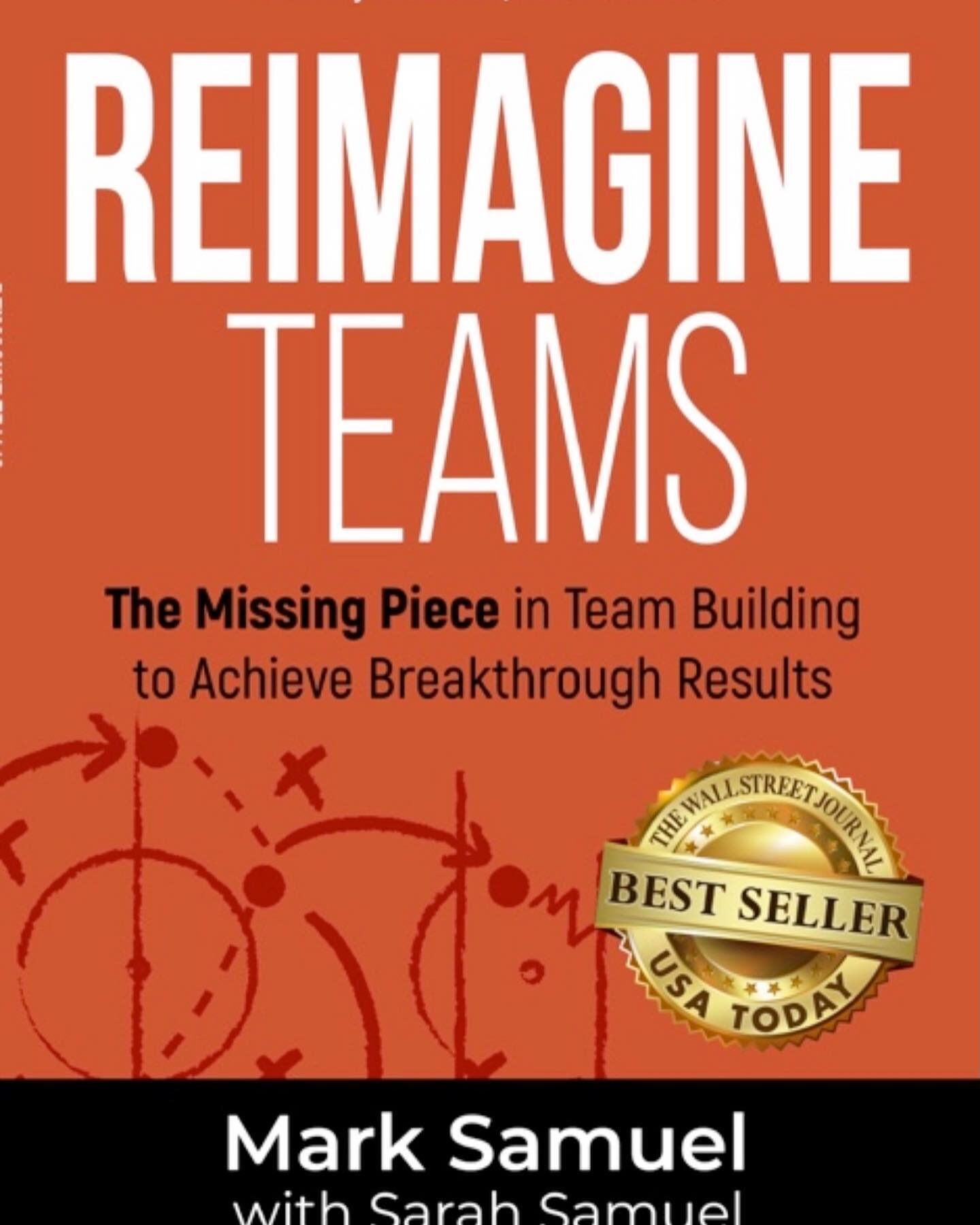 Congrats IMPAQ CEO @markssamuel_  on his newest WSJ and USA TODAY bestseller #ReimagineTeams, written with @smykels! 🎉💫💥