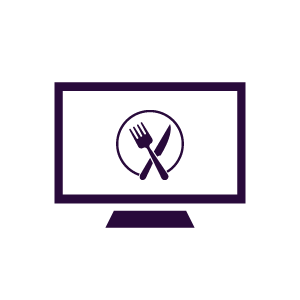 TV display with aged care software