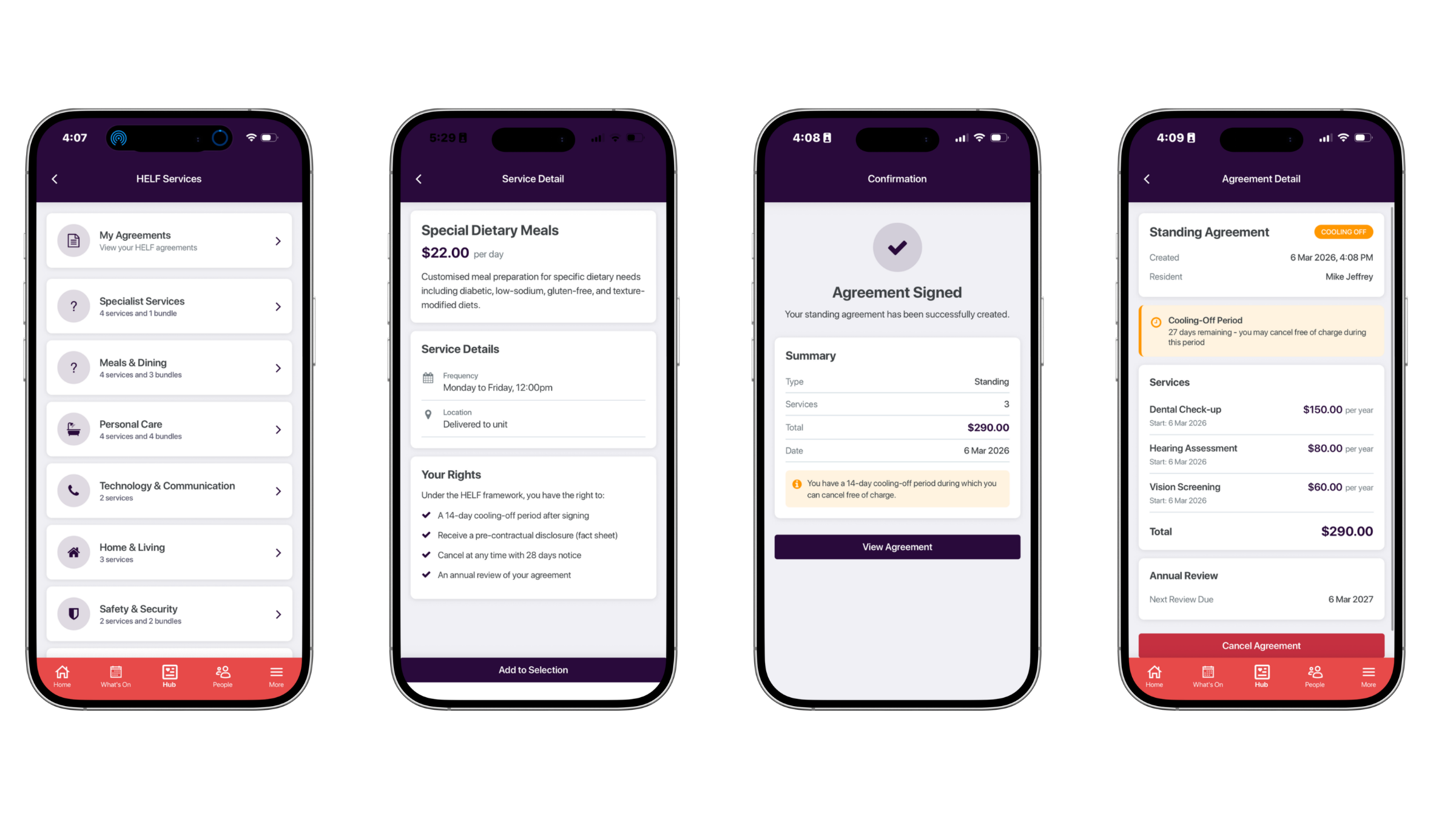 HELF APP VIEW