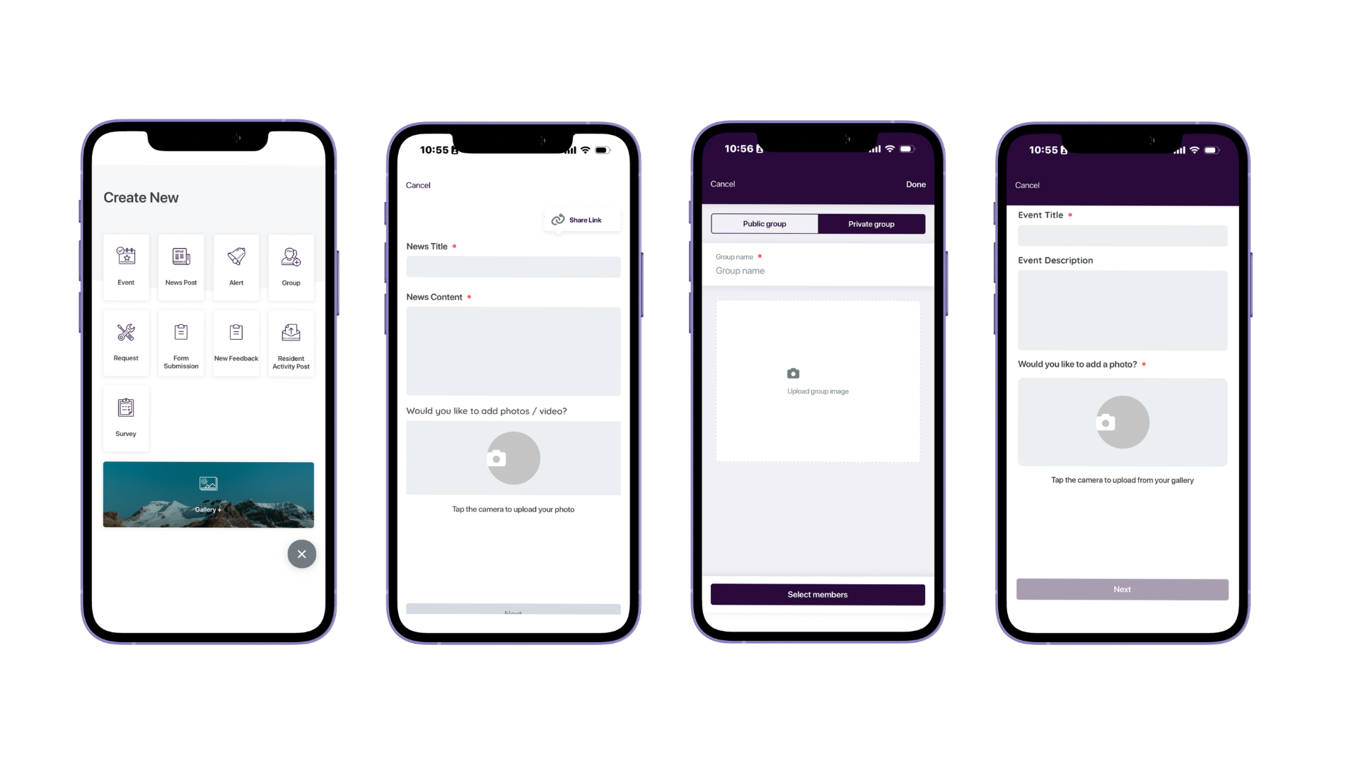 Pluss App resident led communities