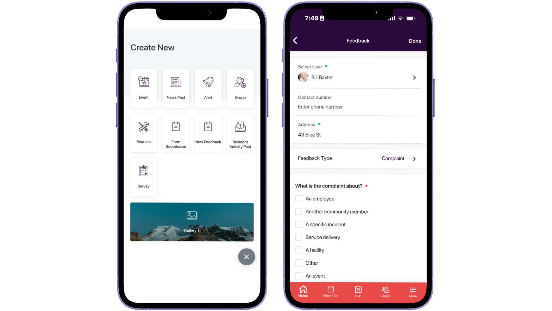 Submit Feedback Mobile