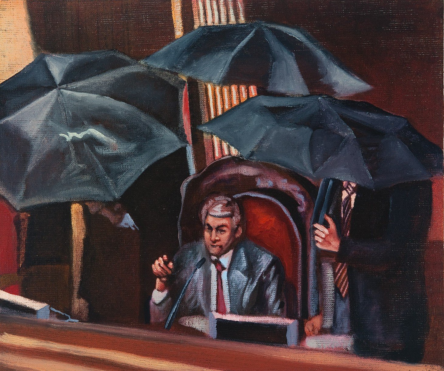  The Umbrella 10”x12” 2014 