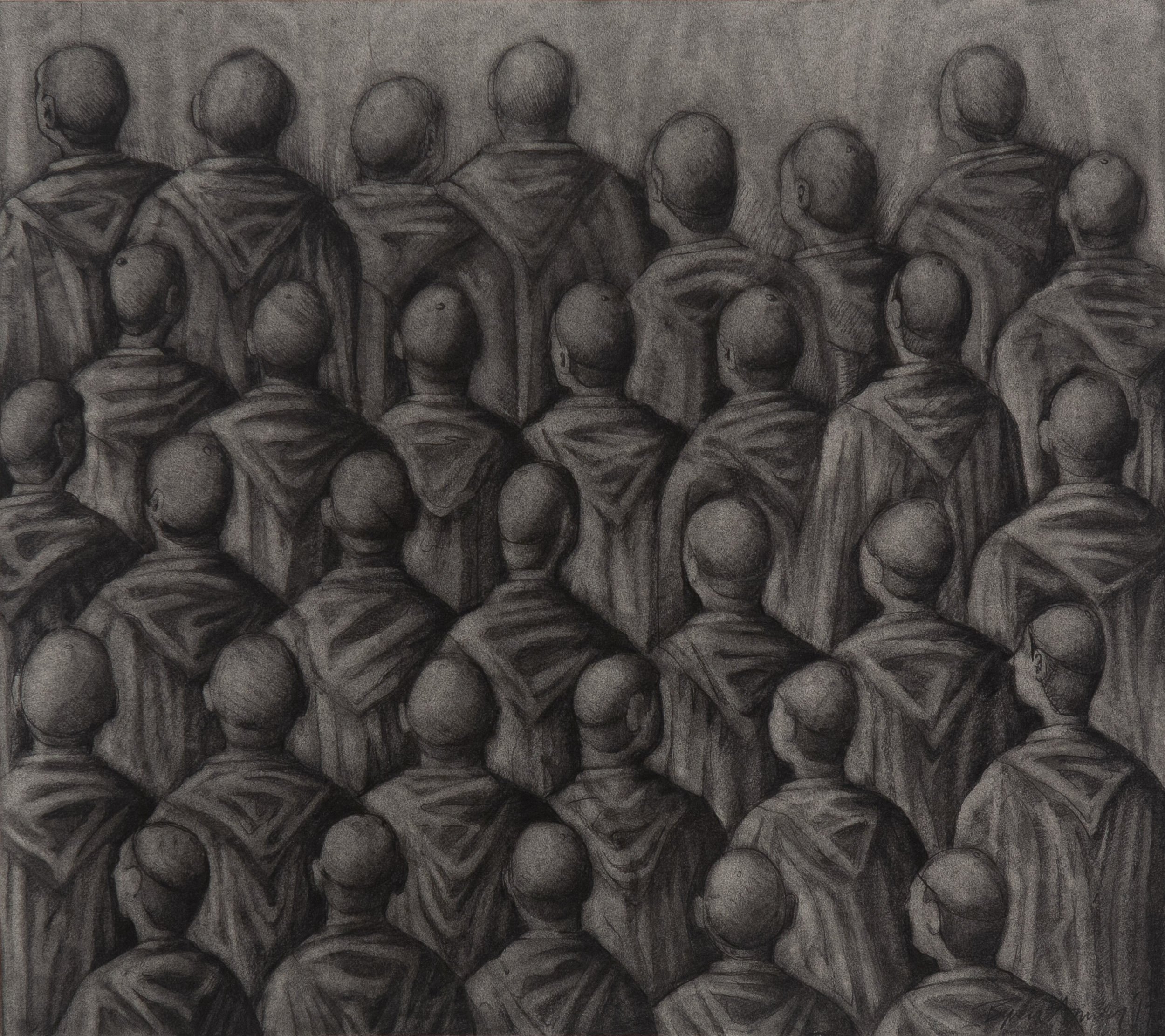   College   graphite  18X24 inches  2020 