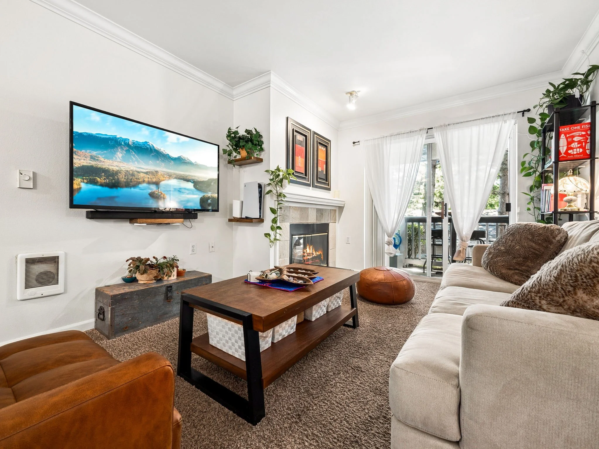 Charming Ground-Floor Condo Blending Modern Comfort And Natural Tranquility