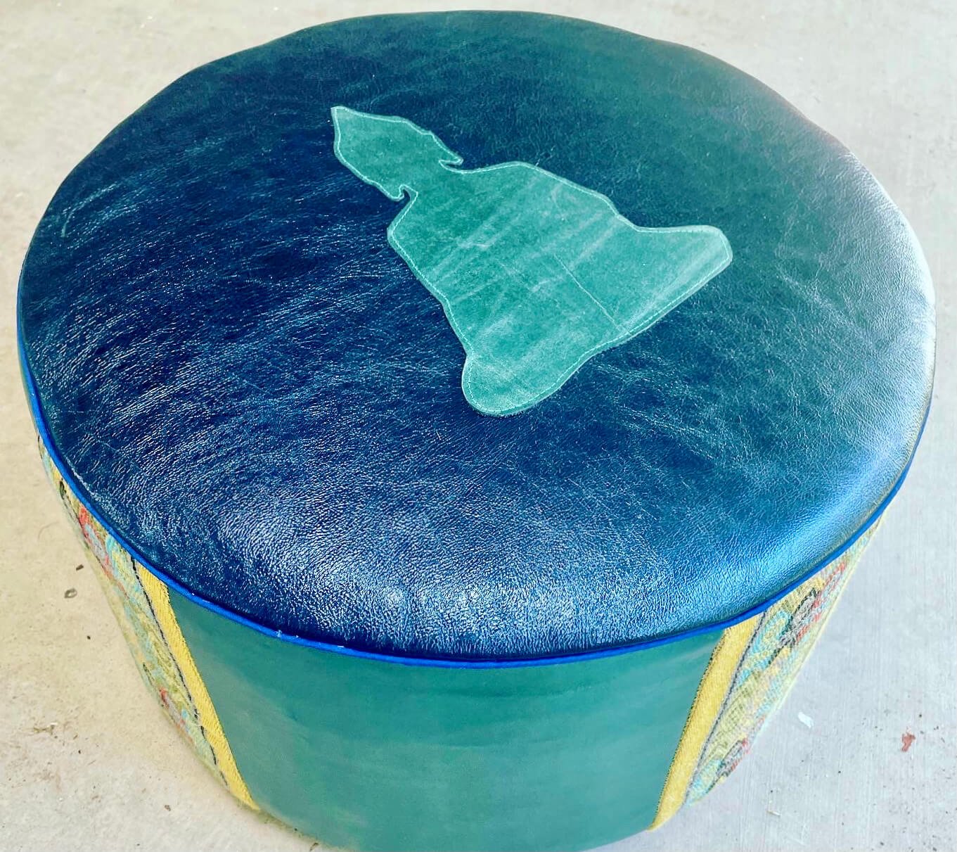 Buddha Meditation Ottoman (sold)