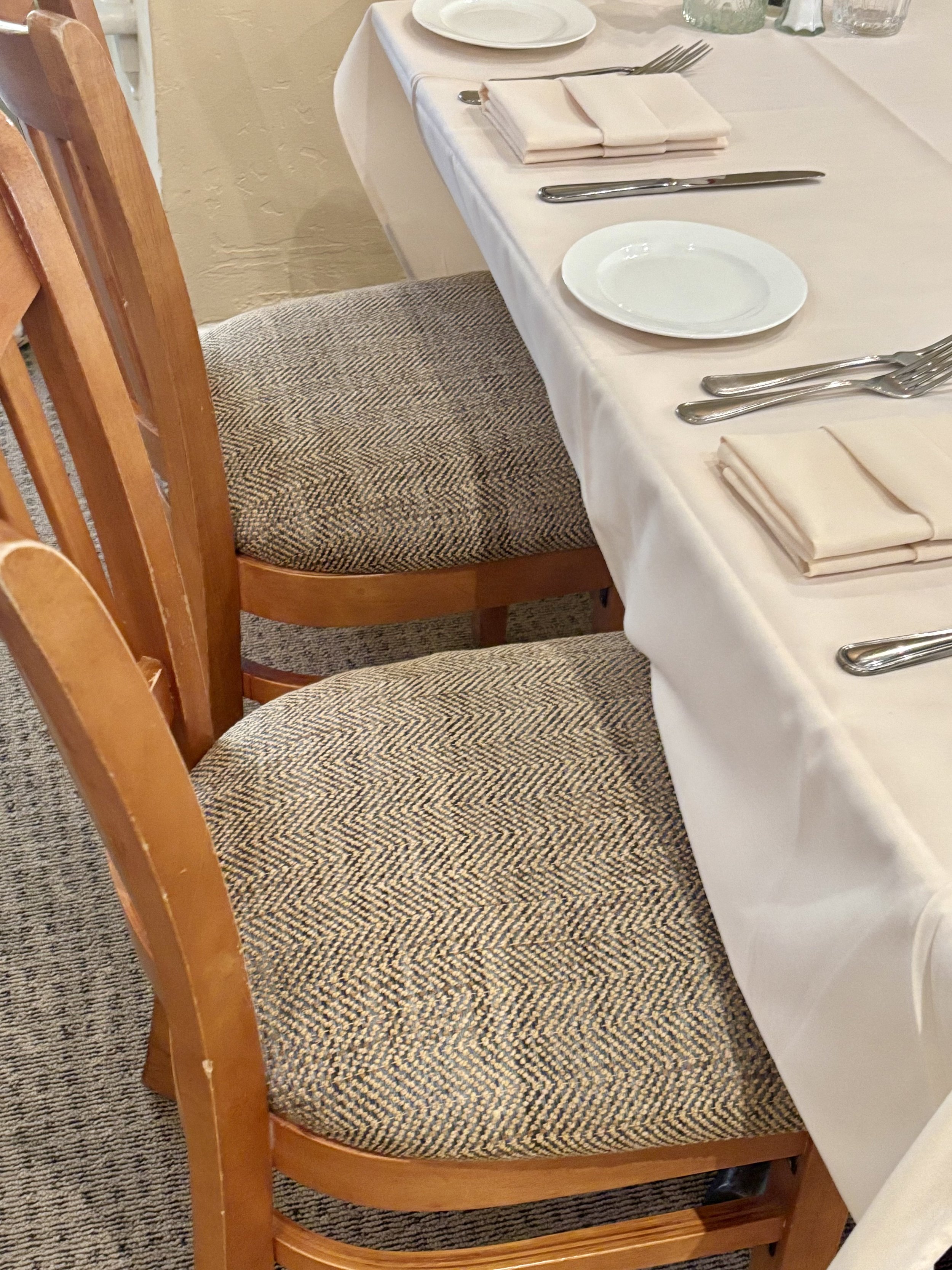 Chair upholstery detail 