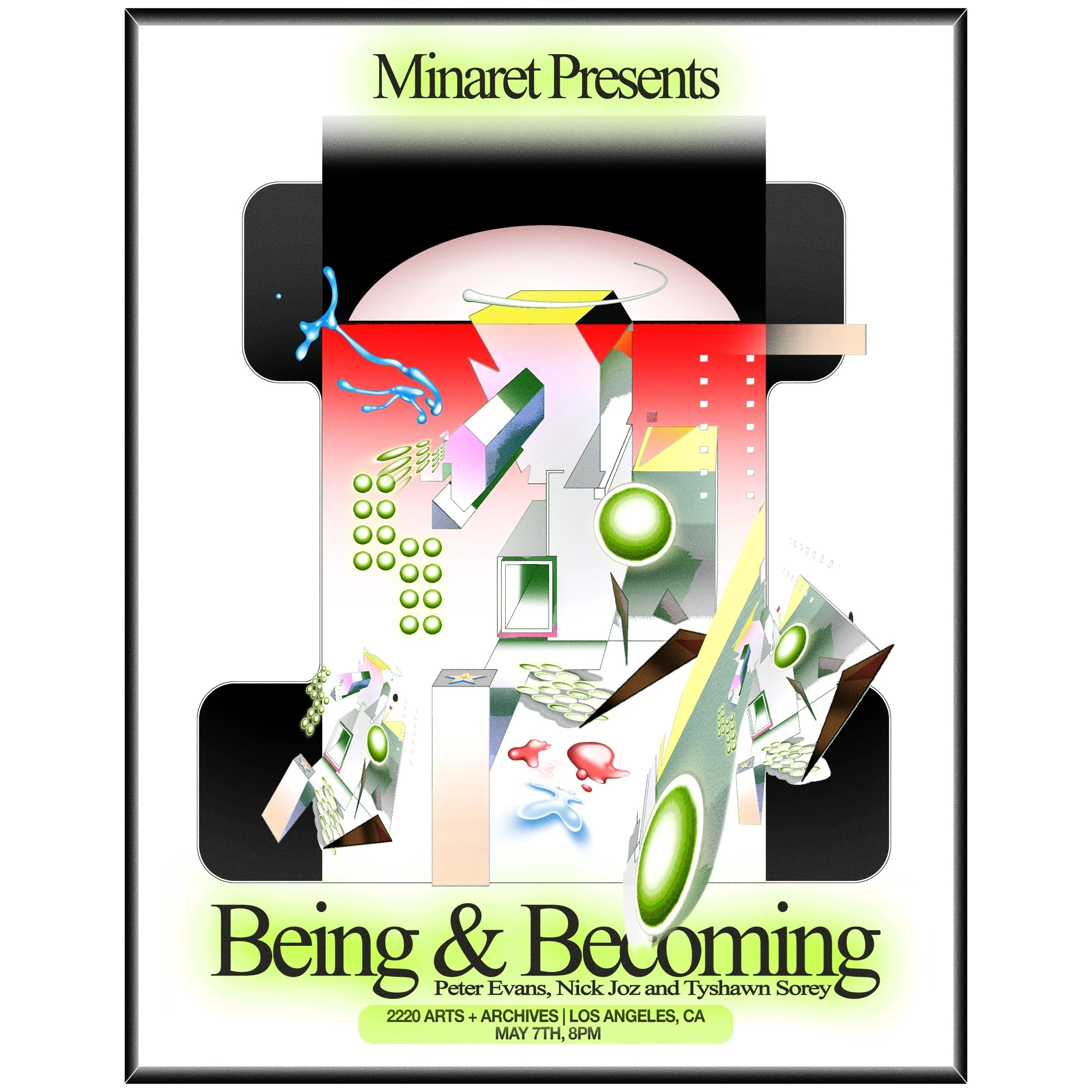 Being &amp; Becoming - Peter Evans, Nick Joz, Tyshawn Sorey (May 7, LA) 