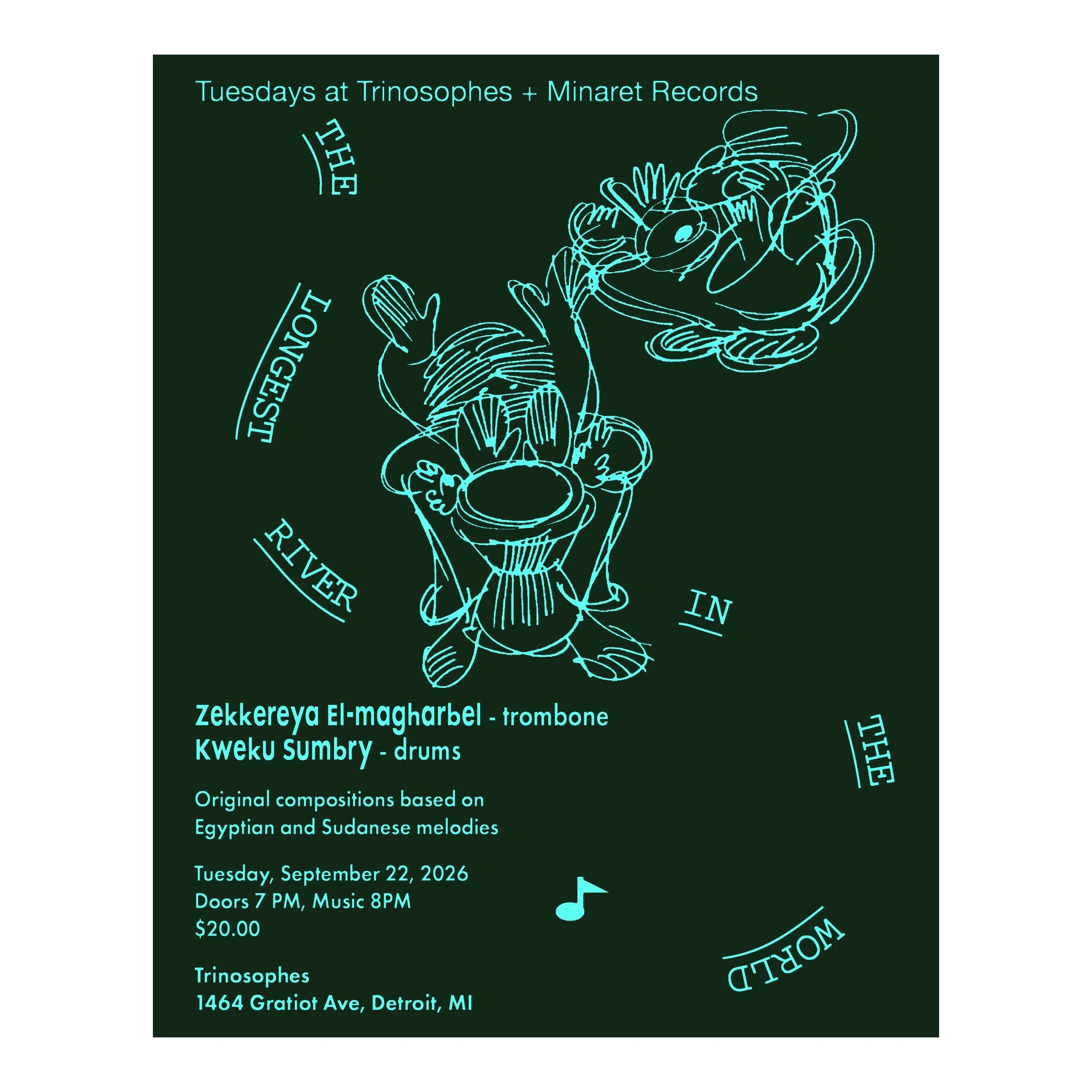 Zekkereya El-Magharbel &amp; Kweku Sumbry (Sep 22, Detroit)