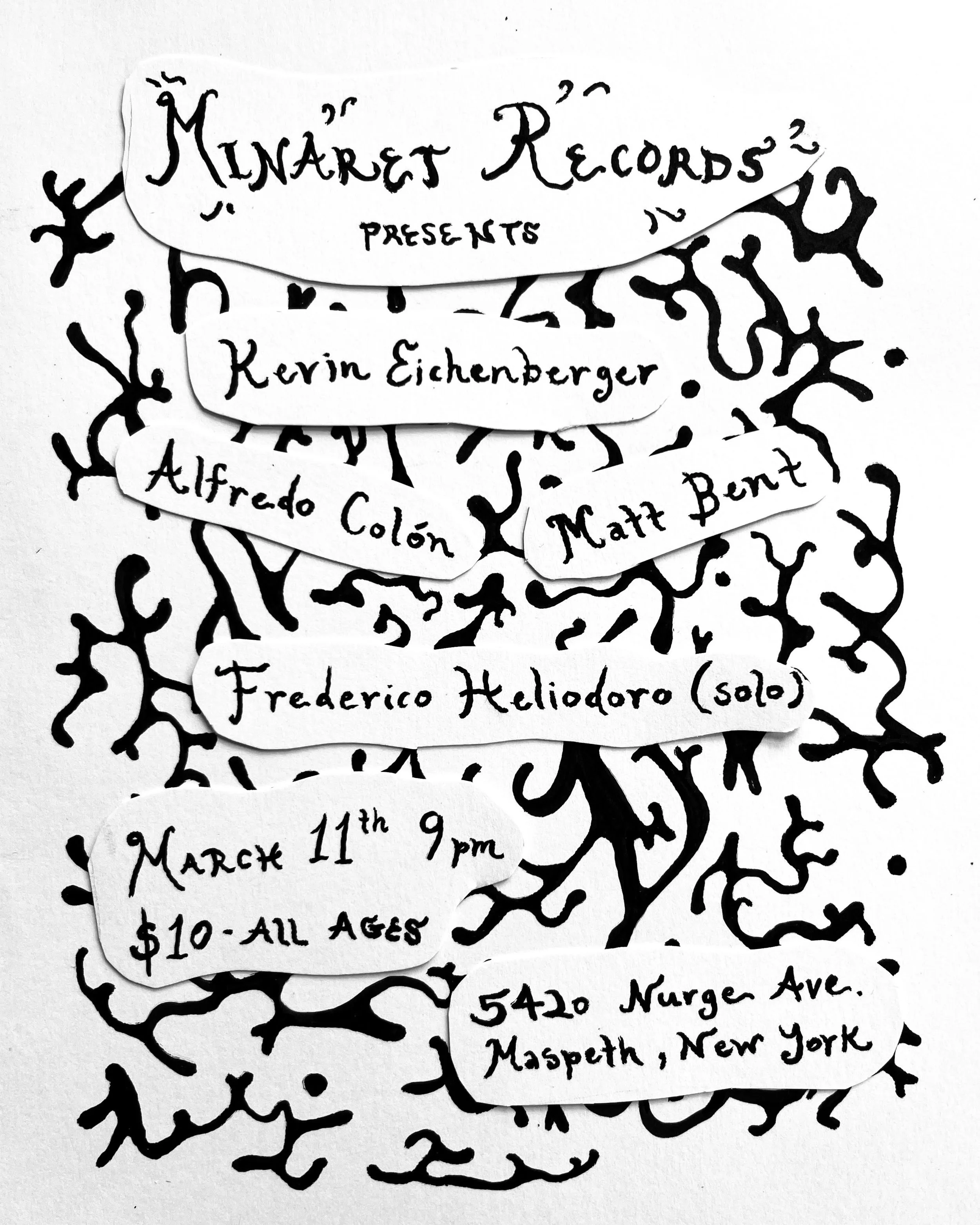 Secret Show March 11th In NYC MINARET RECORDS secret-show-march-11th-in-nyc-minaret-records