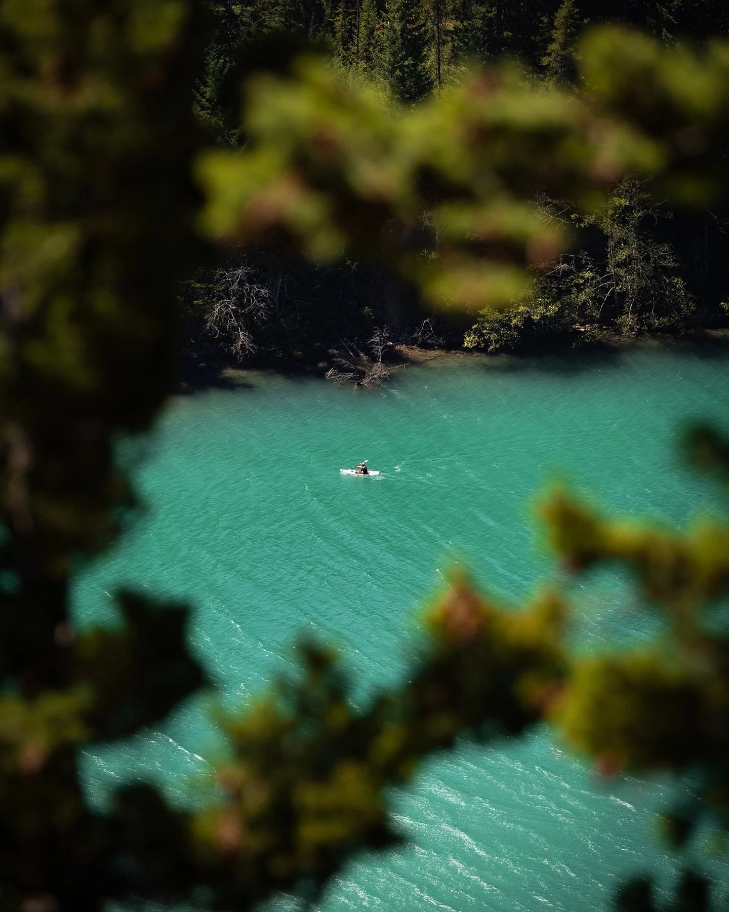 Water as turquoise as Moraine // If you&rsquo;ve been to Washington, you know this lake. 

Closest I&rsquo;ll get to seeing Moraine Lake anytime soon &mdash; but this glacier-fed turquoise is giving the same magic that&rsquo;s for sure 🛶
