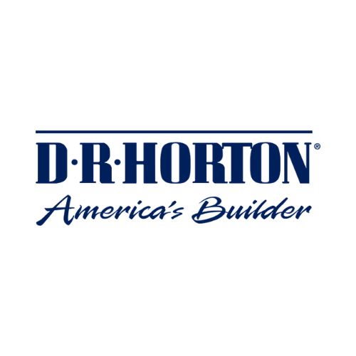 D.R. Horton logo with the tagline "America's Builder" in blue text on a white background.
