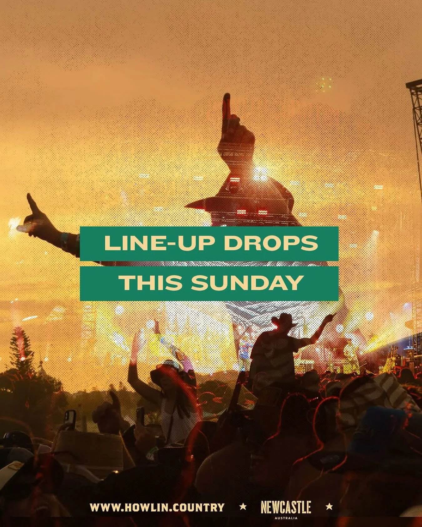 @howlin.country is back 🤠
Cancel church, we&rsquo;ve got a line-up to announce on Sunday.